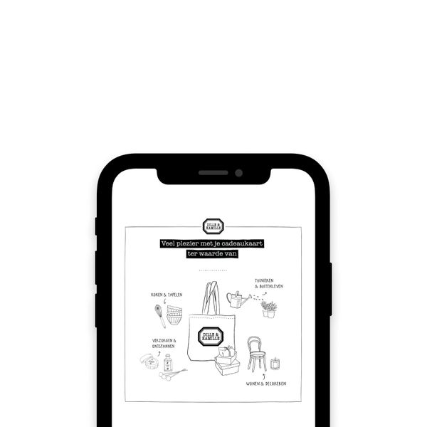 Digitale cadeaukaart € 10