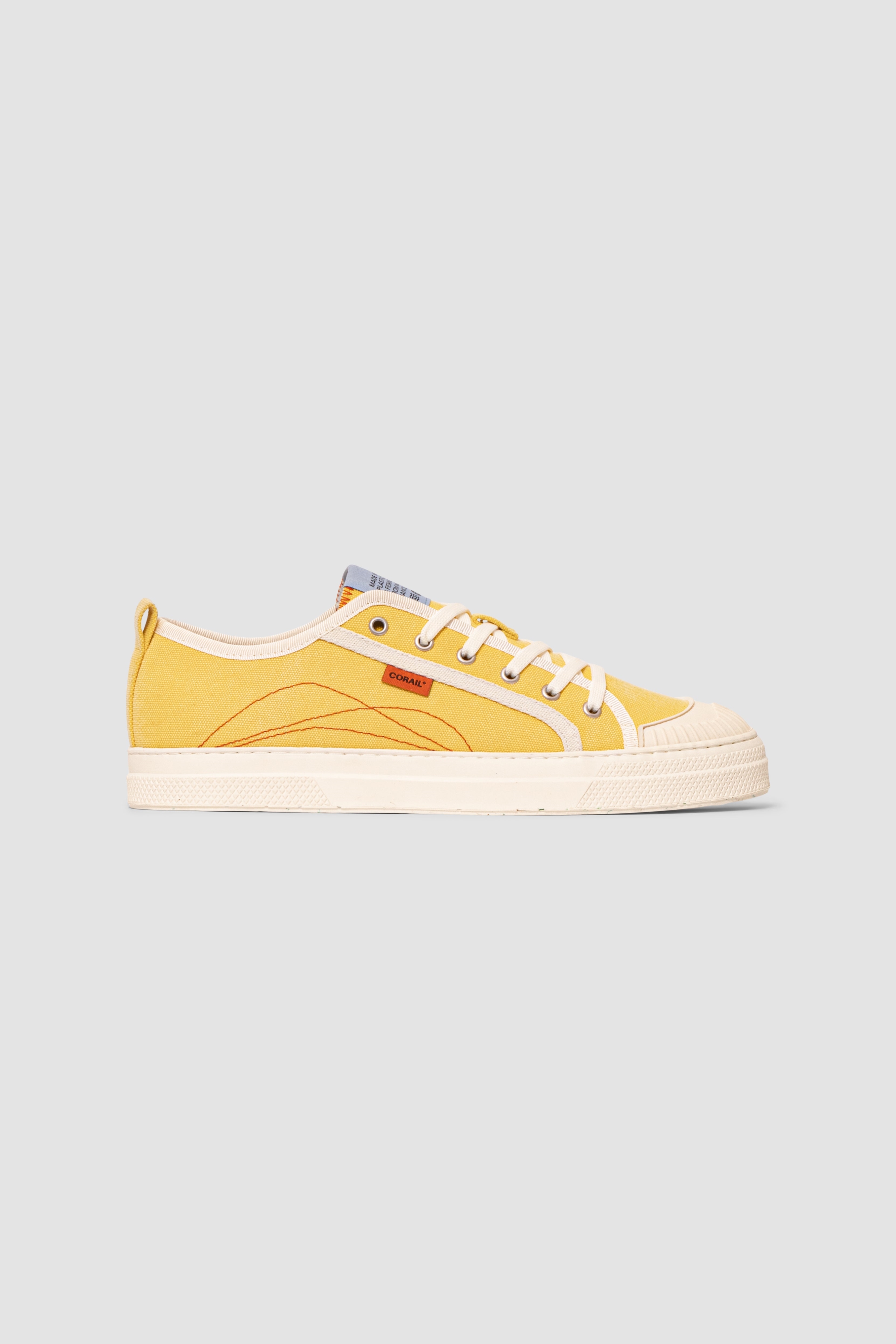 Corail mannen vegan Sneakers Celsius 70 Amarillo Geel