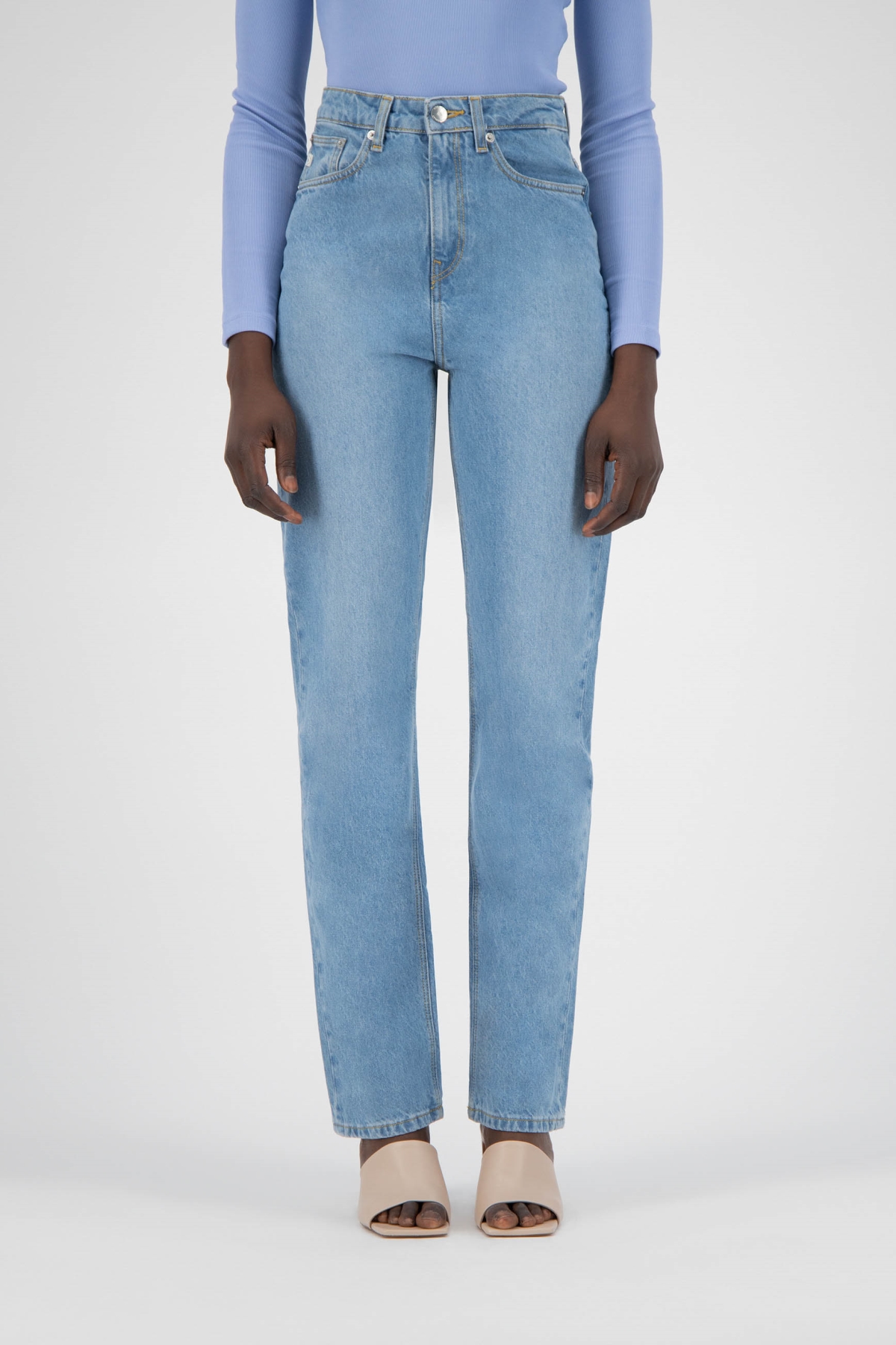 MUD Jeans  Jeans Relax Rose Heavy Stone Blue