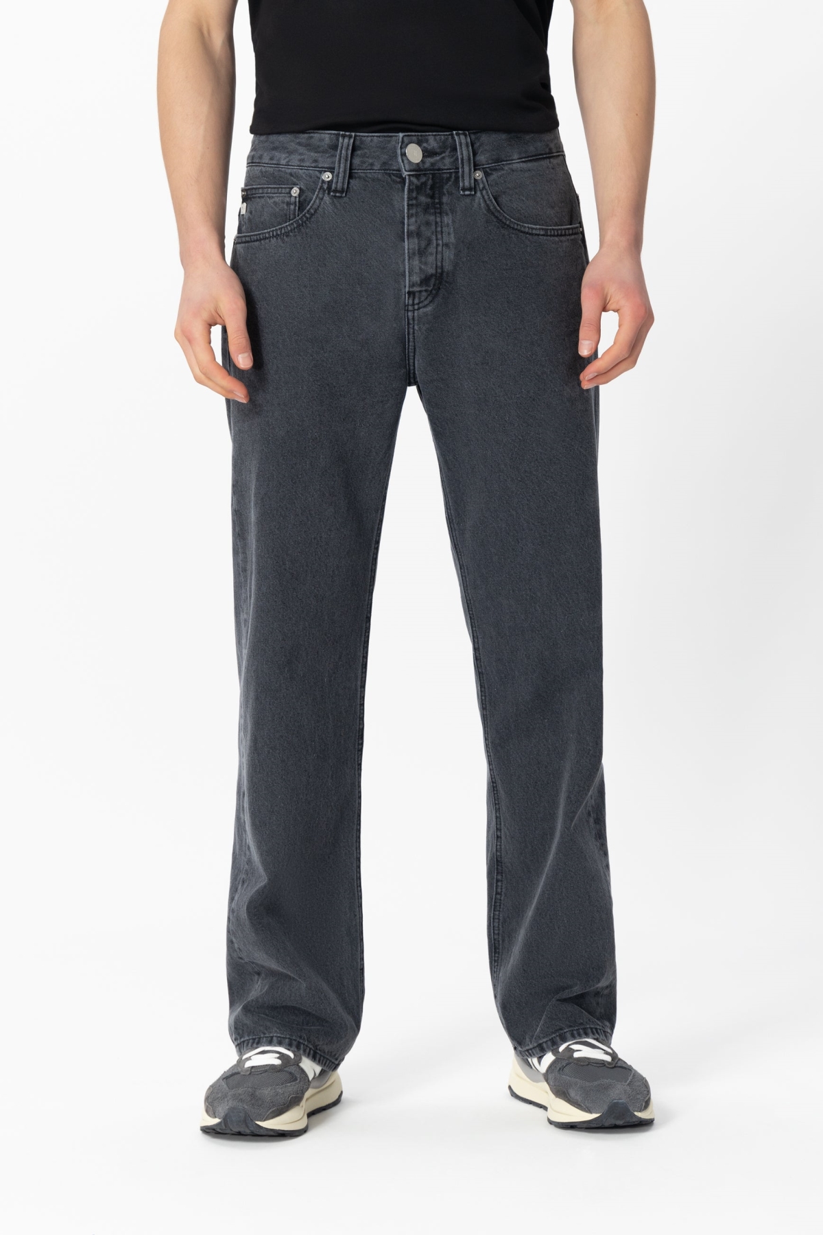 MUD Jeans mannen vegan Jeans Los James Gebruikt Zwart