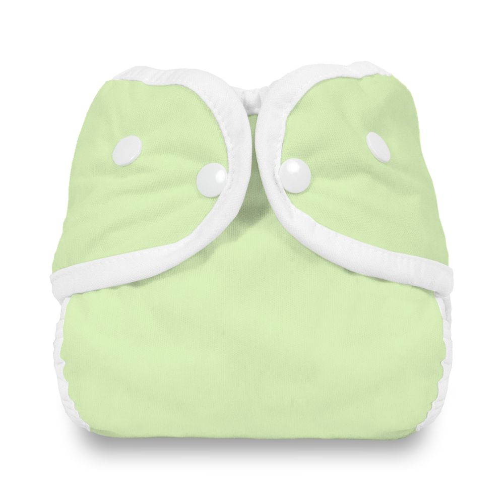 Thirsties Diaper Cover - Celery groen - S (5-8 kilo) - Drukknoopjes