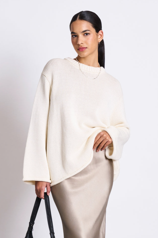 JAN 'N JUNE  Trui Sona Off White