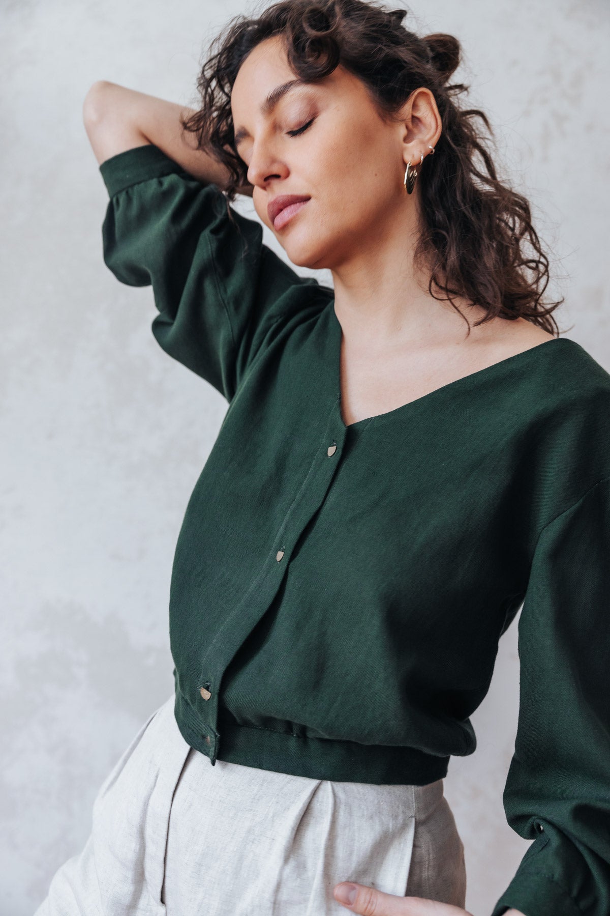 Jyoti - Fair Works  Blouse Sahay Olijf