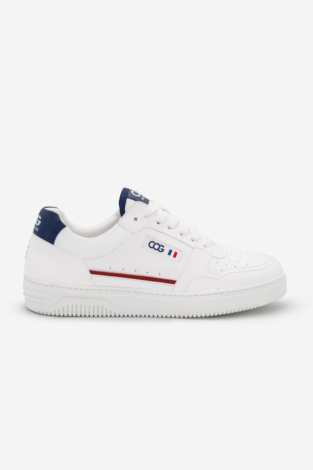 COG mannen vegan Sneakers Able Blauw/Wit/Rood