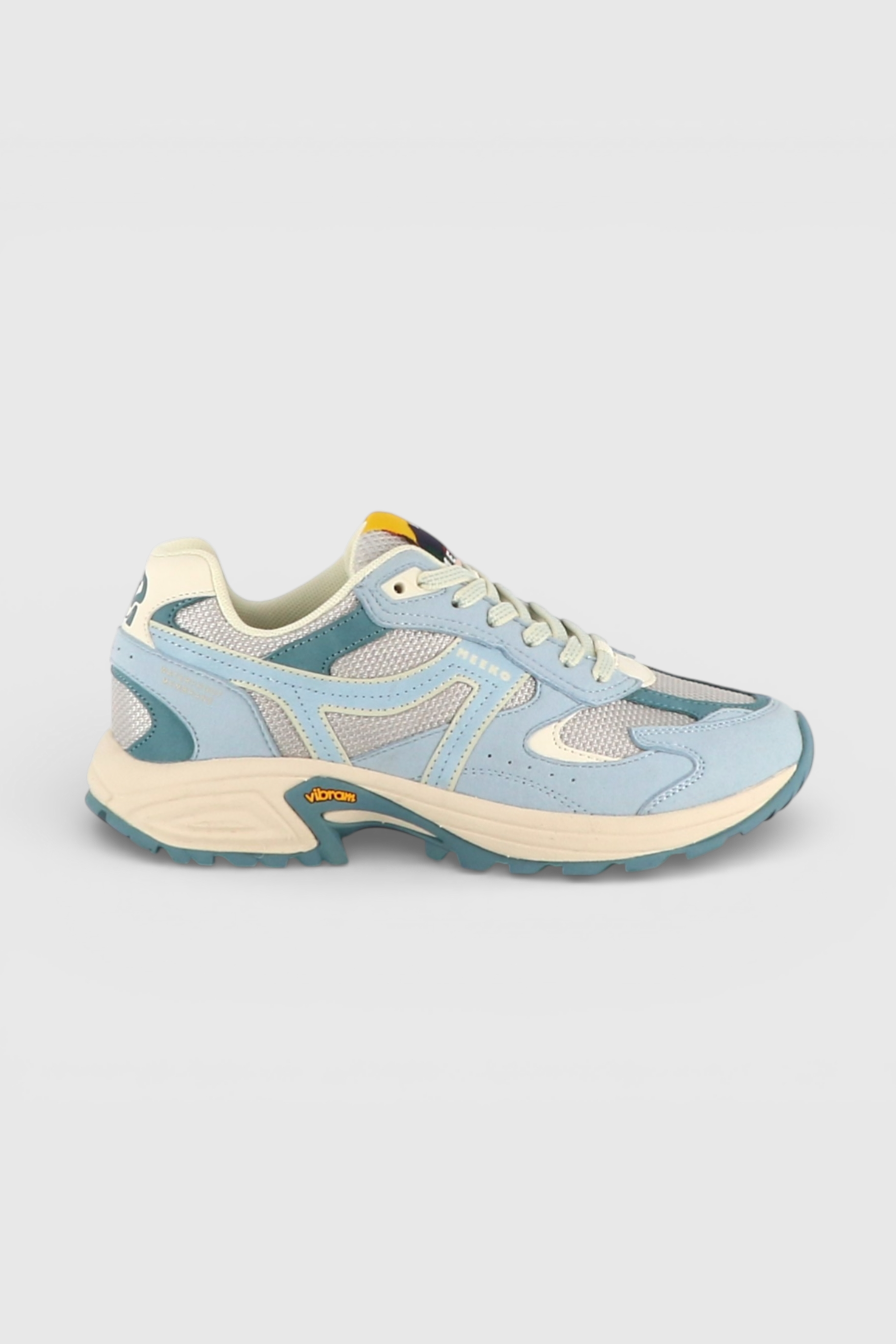 MEEKO mannen vegan Sneakers Capra Lichtblauw