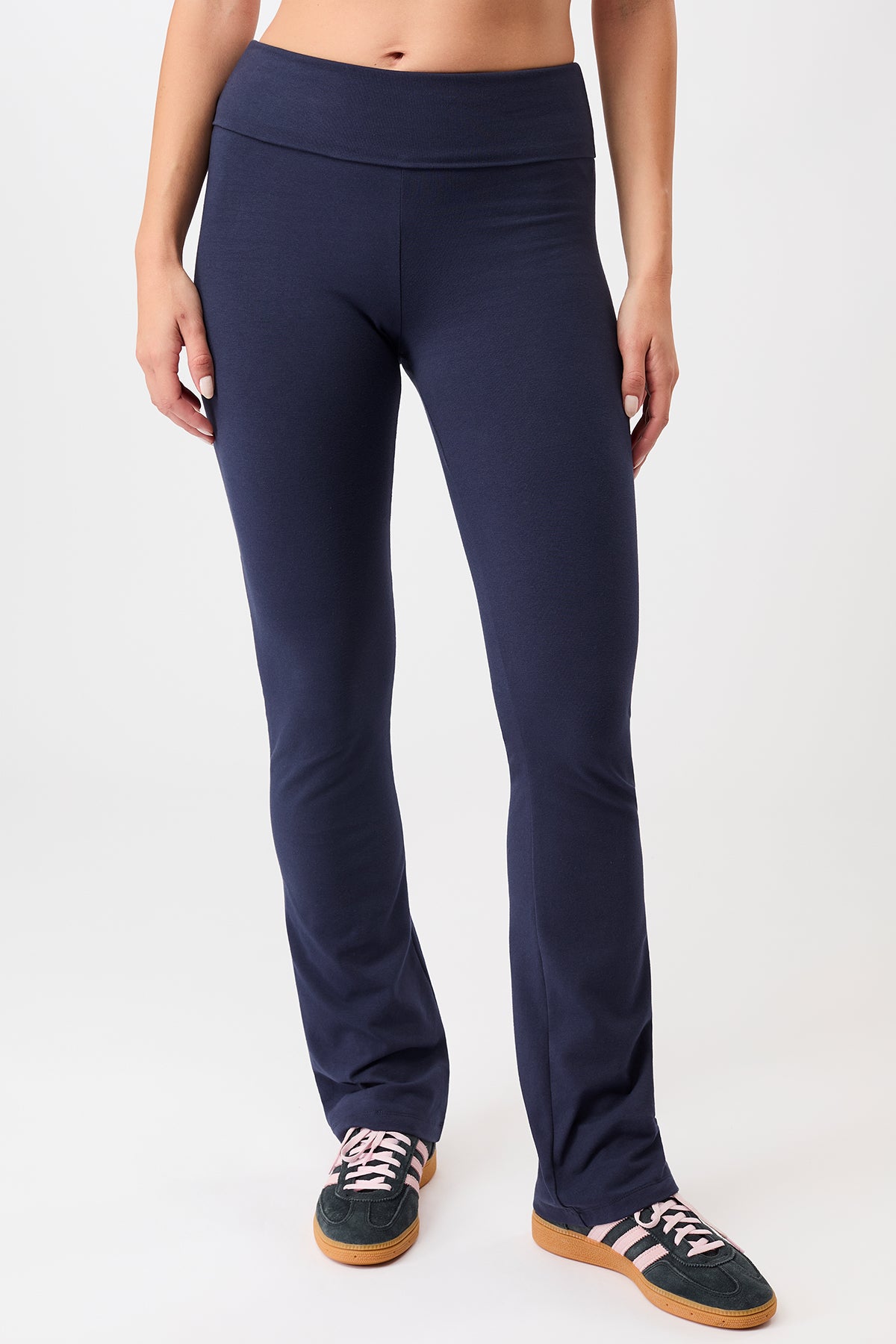 MANDALA  Broek Classic Rolldown Night Sky Blue