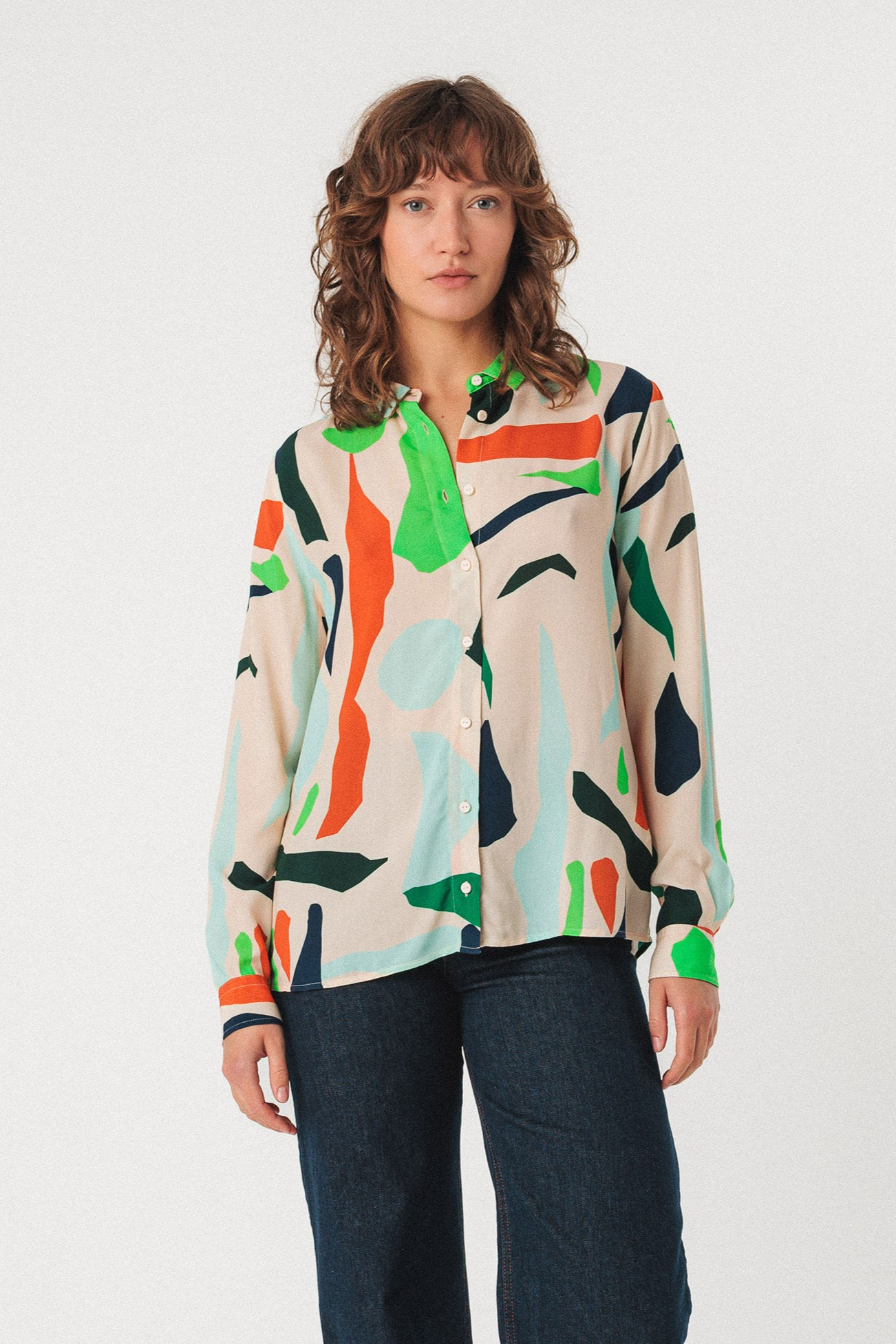 SKFK  Blouse Asune Meerkleurig