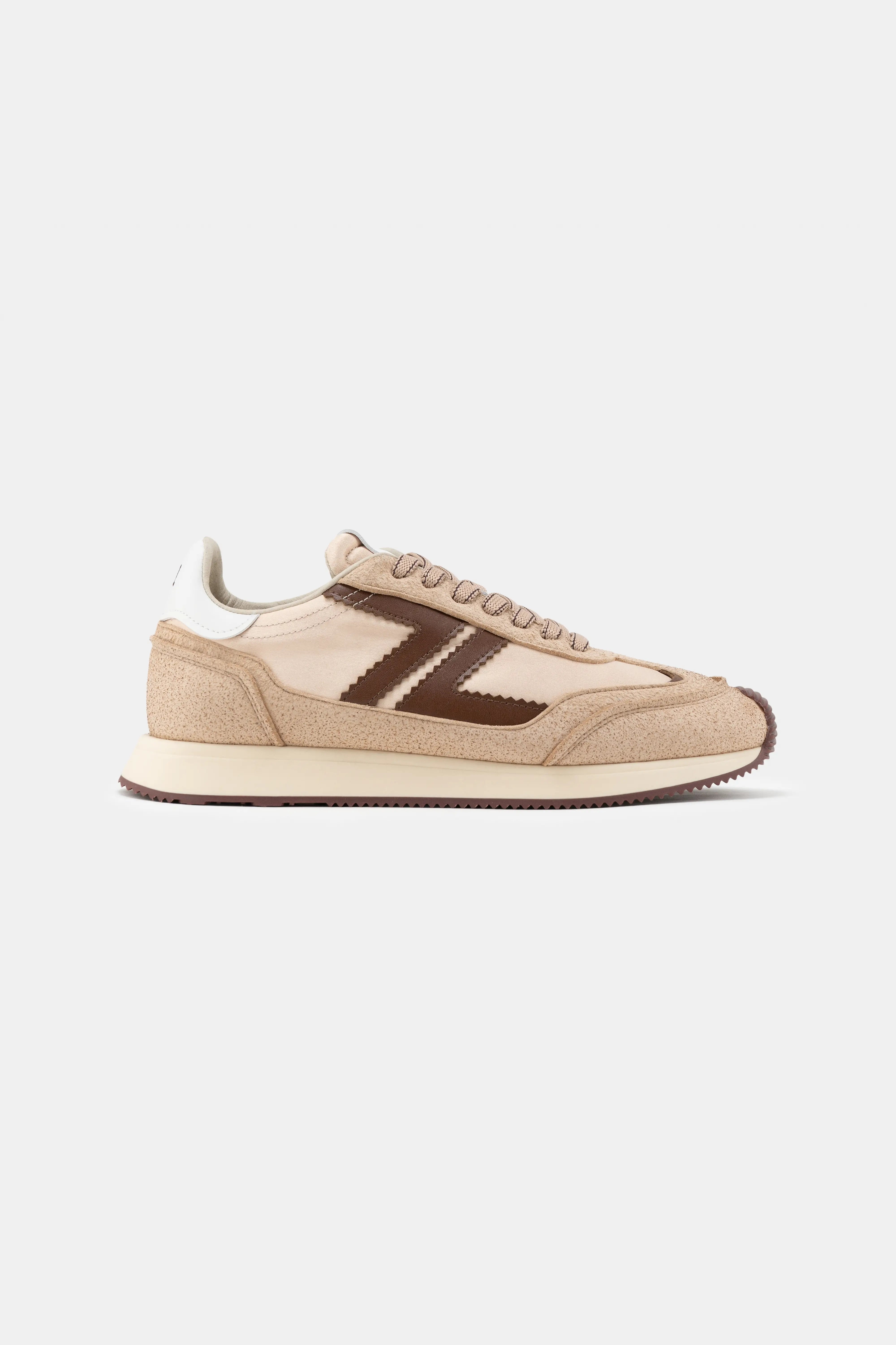 ZÃ¨ta mannen vegan Sneakers Omega Sand Beige