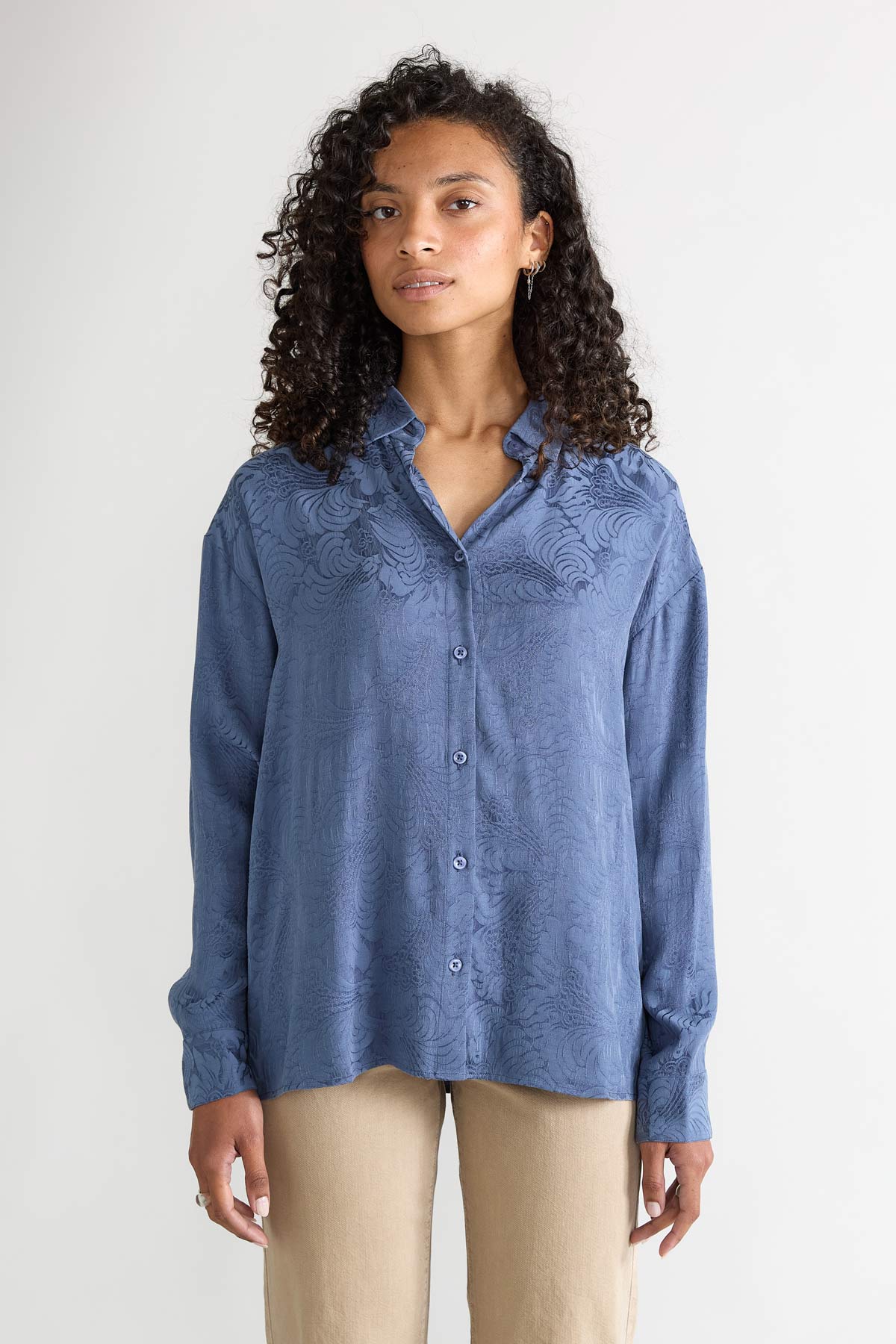Yahmo  Shirt Mona Zen Indigo