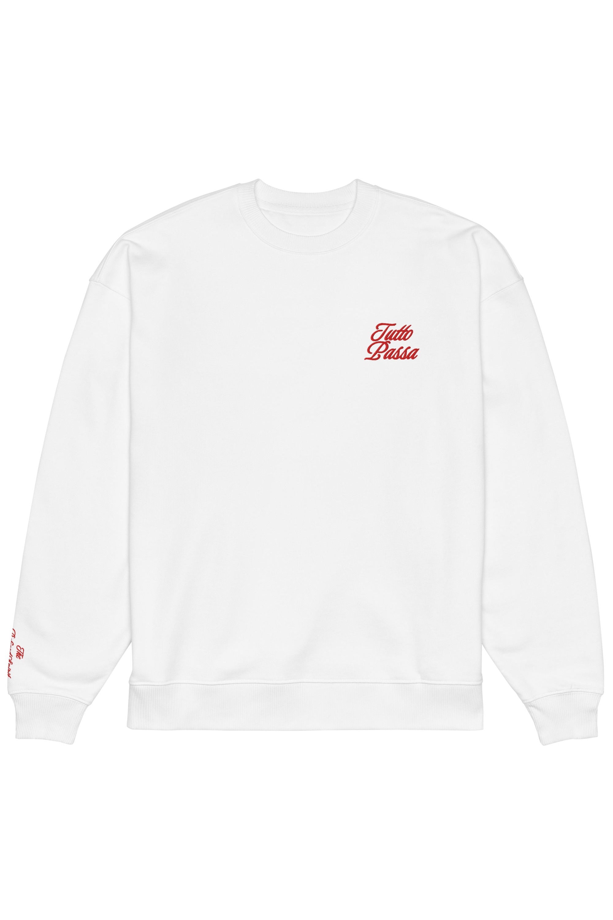 The Refined Spirit  Oversized Sweatshirt Tutto Passa Wit