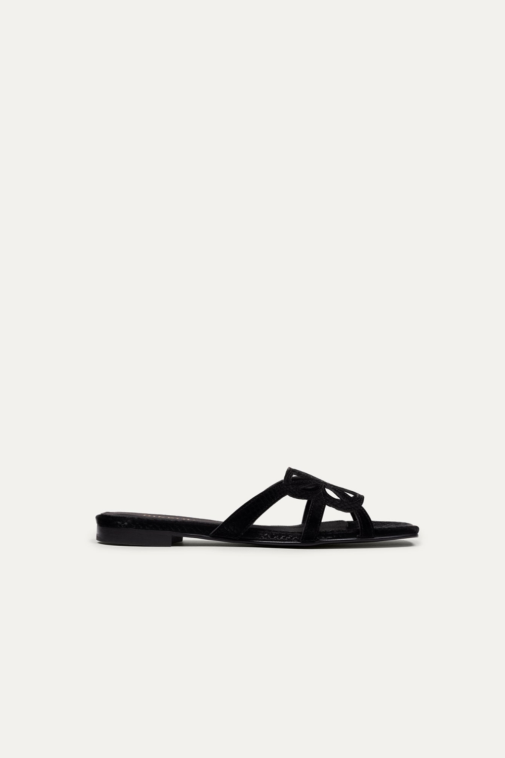 BIKKOU  Sandalen Sunset At The Beach Zwart
