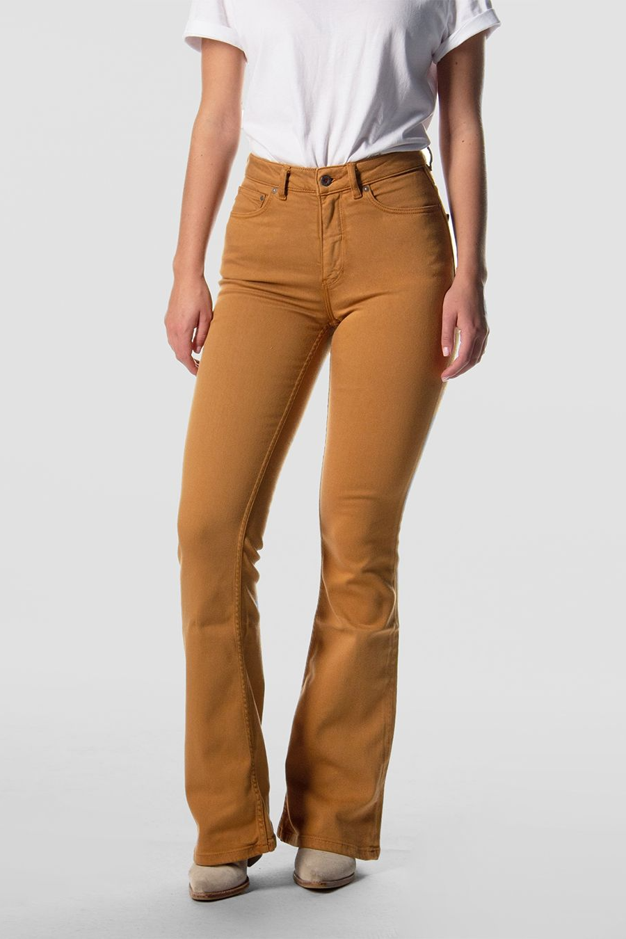 Kuyichi  Jeans Lisette Flare Goud