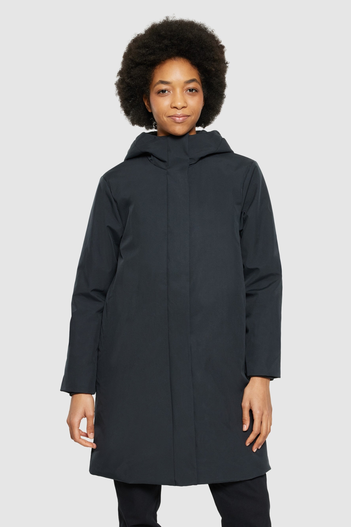 KnowledgeCotton Apparel  Softshell Jas In De Kleur Black Jet