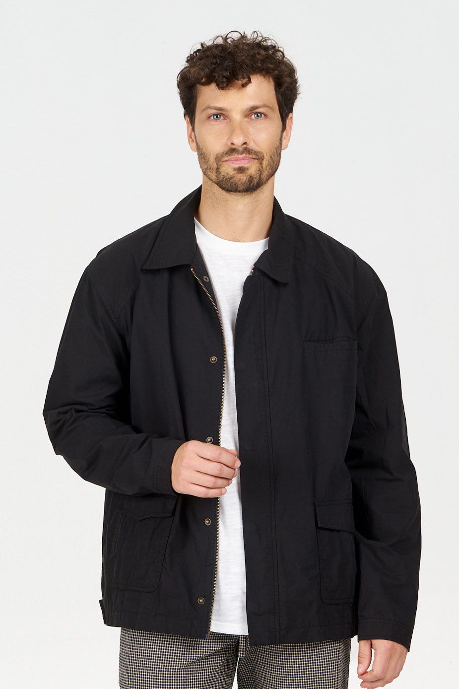 KOMODO mannen vegan Jas Rudy Black