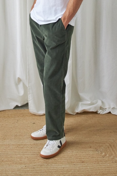 TWOTHIRDS mannen vegan Broek Trinity Ivy Green