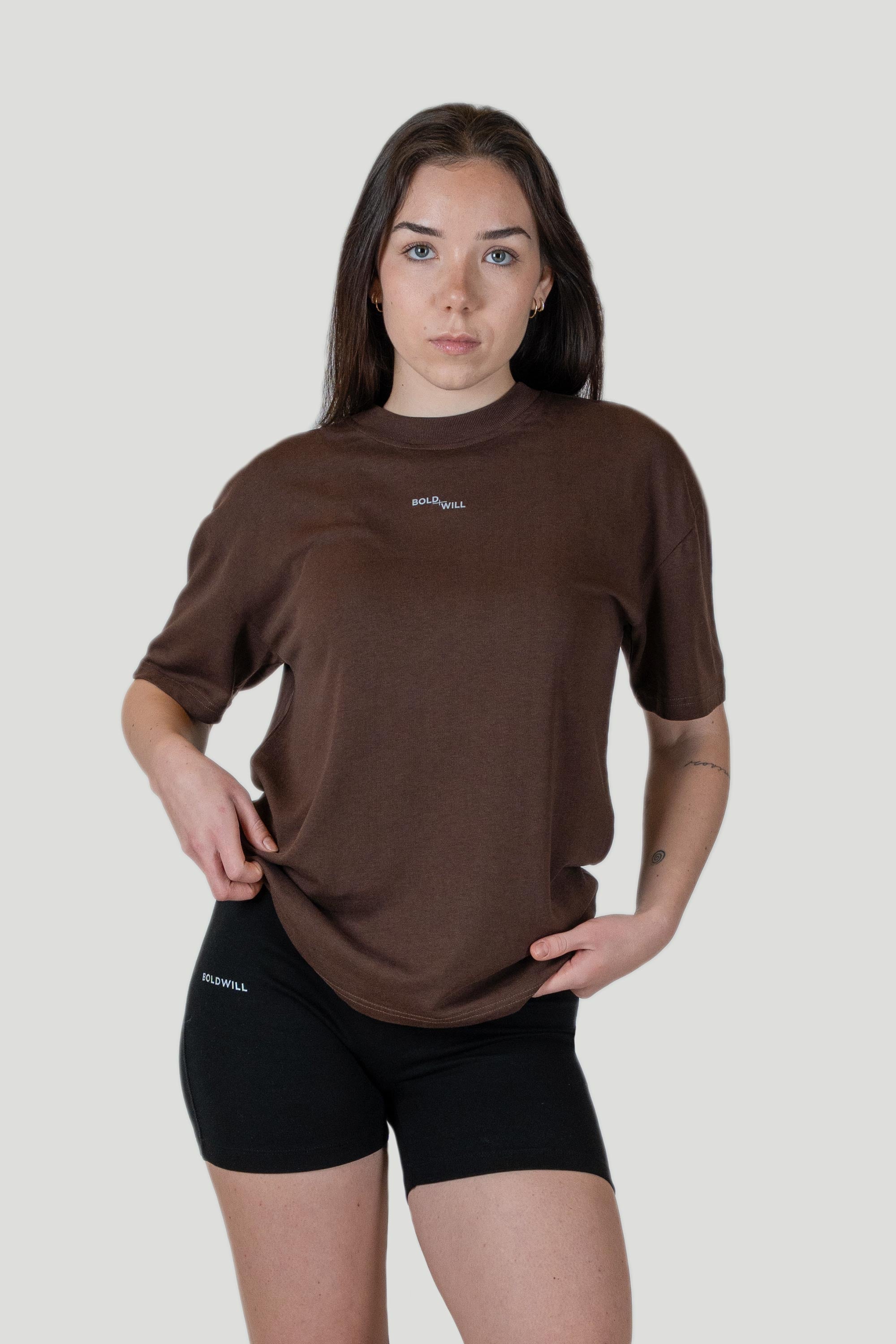 Boldwill  T-Shirt Walnootbruin