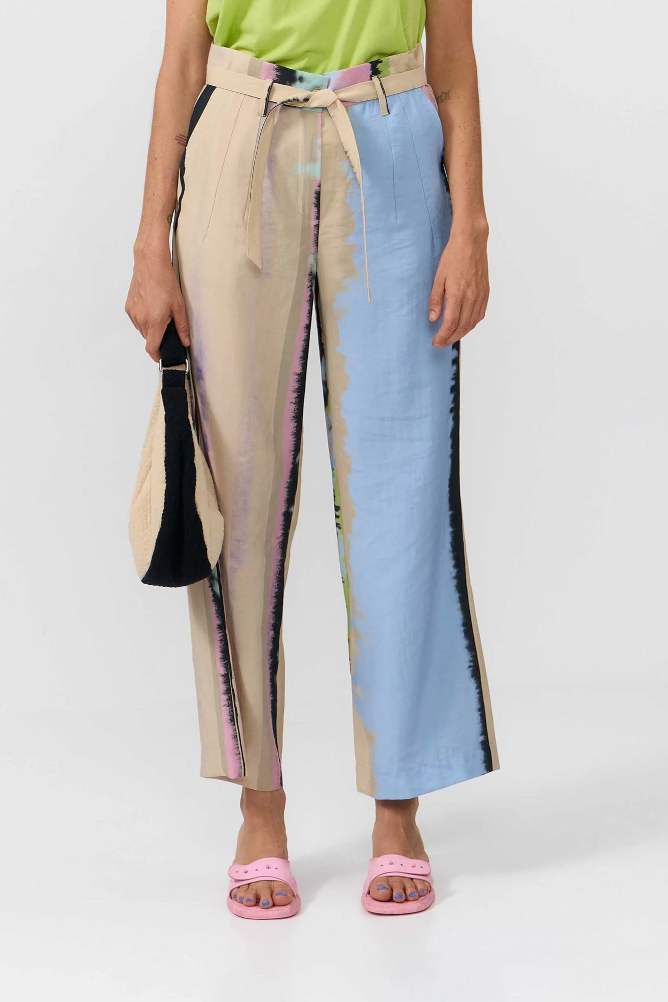 SUITE13LAB  Broek Eo Print Ones Meerkleurig