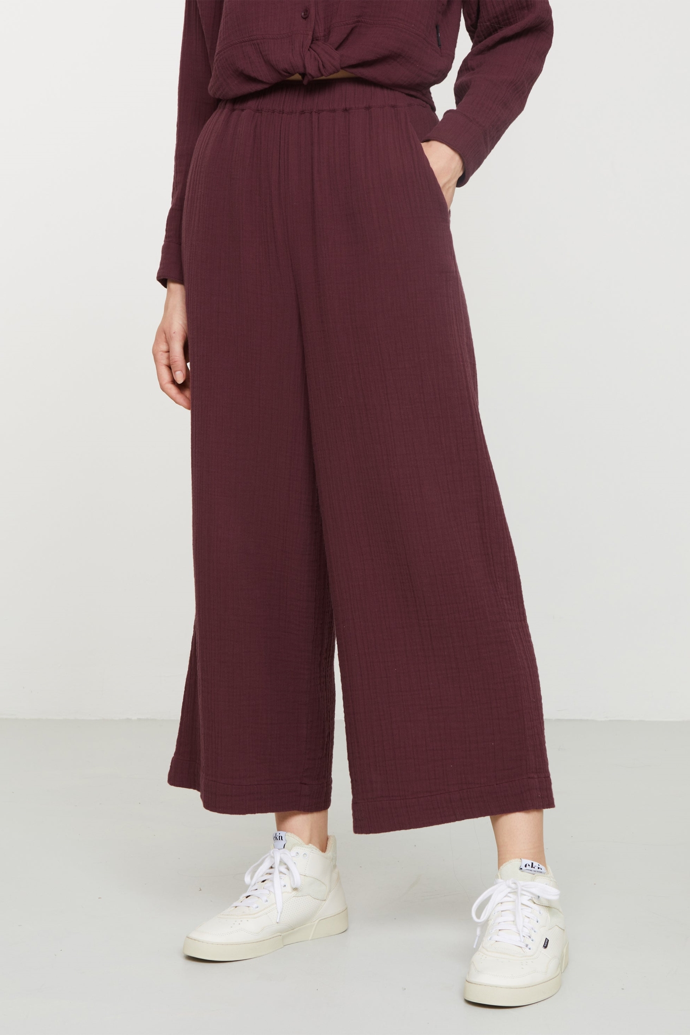Recolution  Culottes Limba Donkerpaars