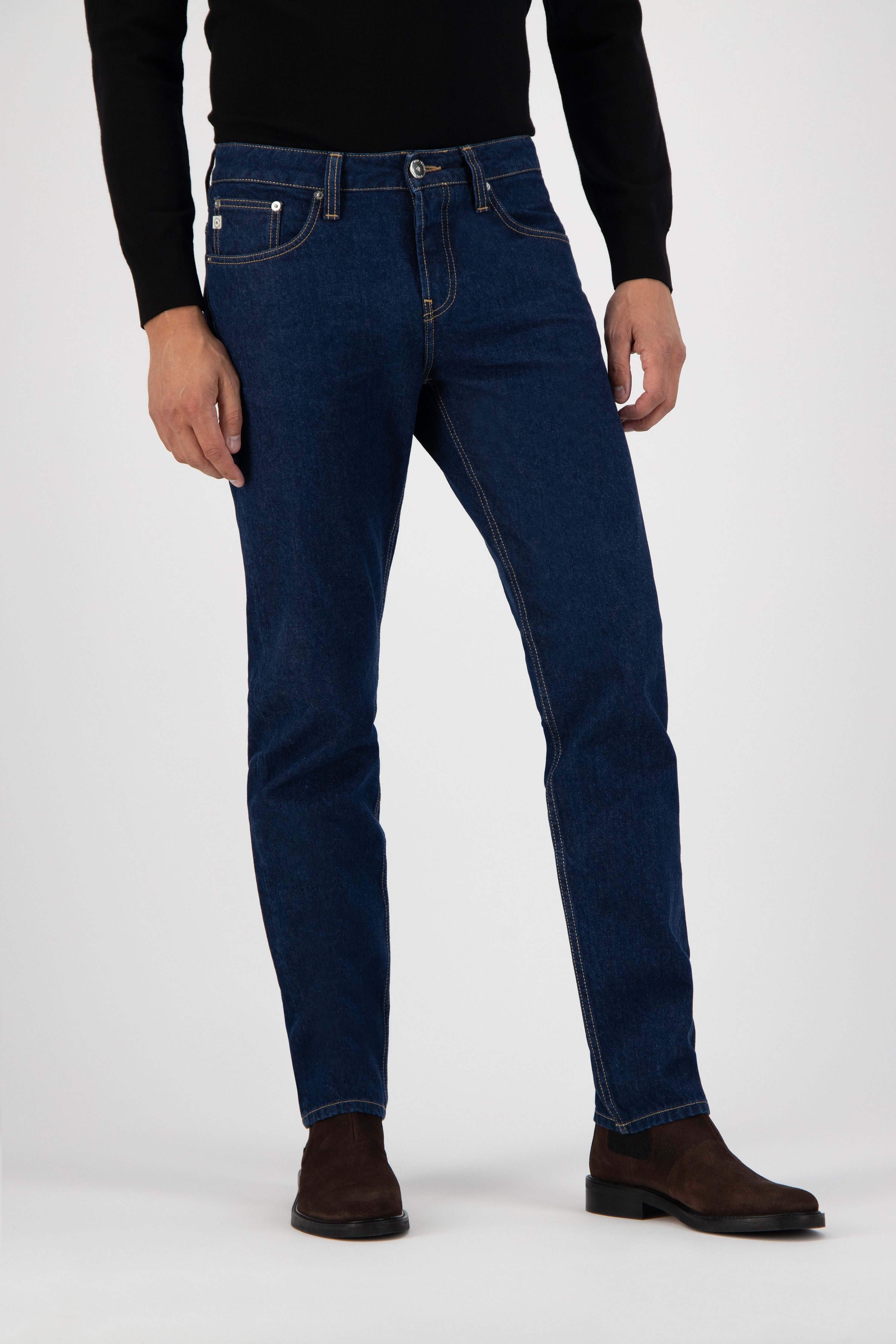 MUD Jeans mannen vegan Jeans Extra Easy Strong Blue