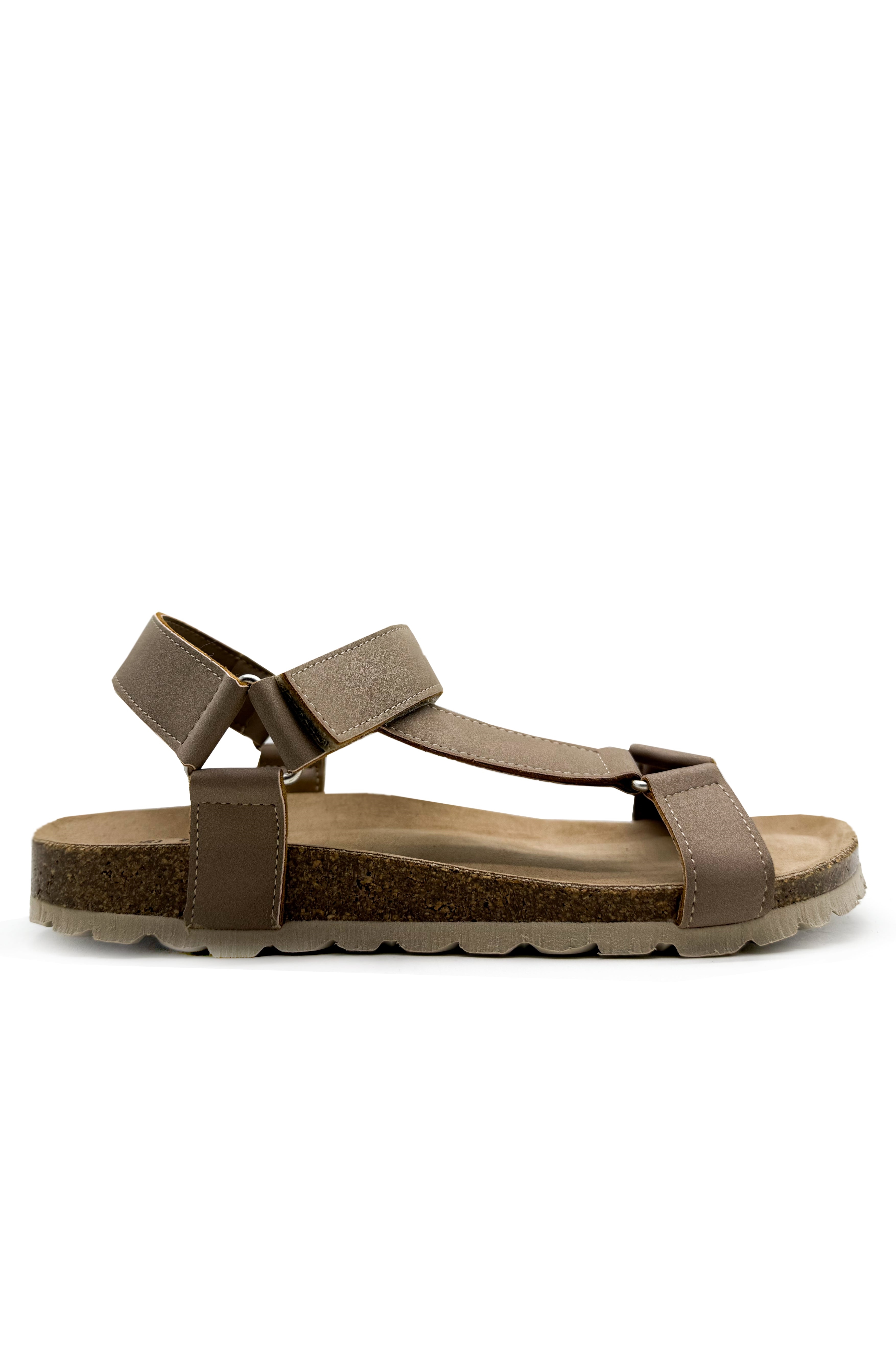 thies mannen vegan Sandalen Eco Bio Trek Elephant Grey