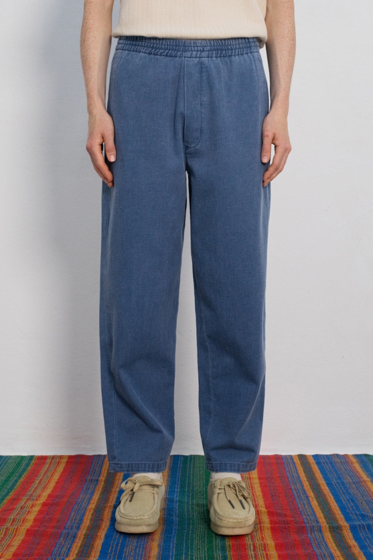 Rotholz  Broek Blauwe Denim