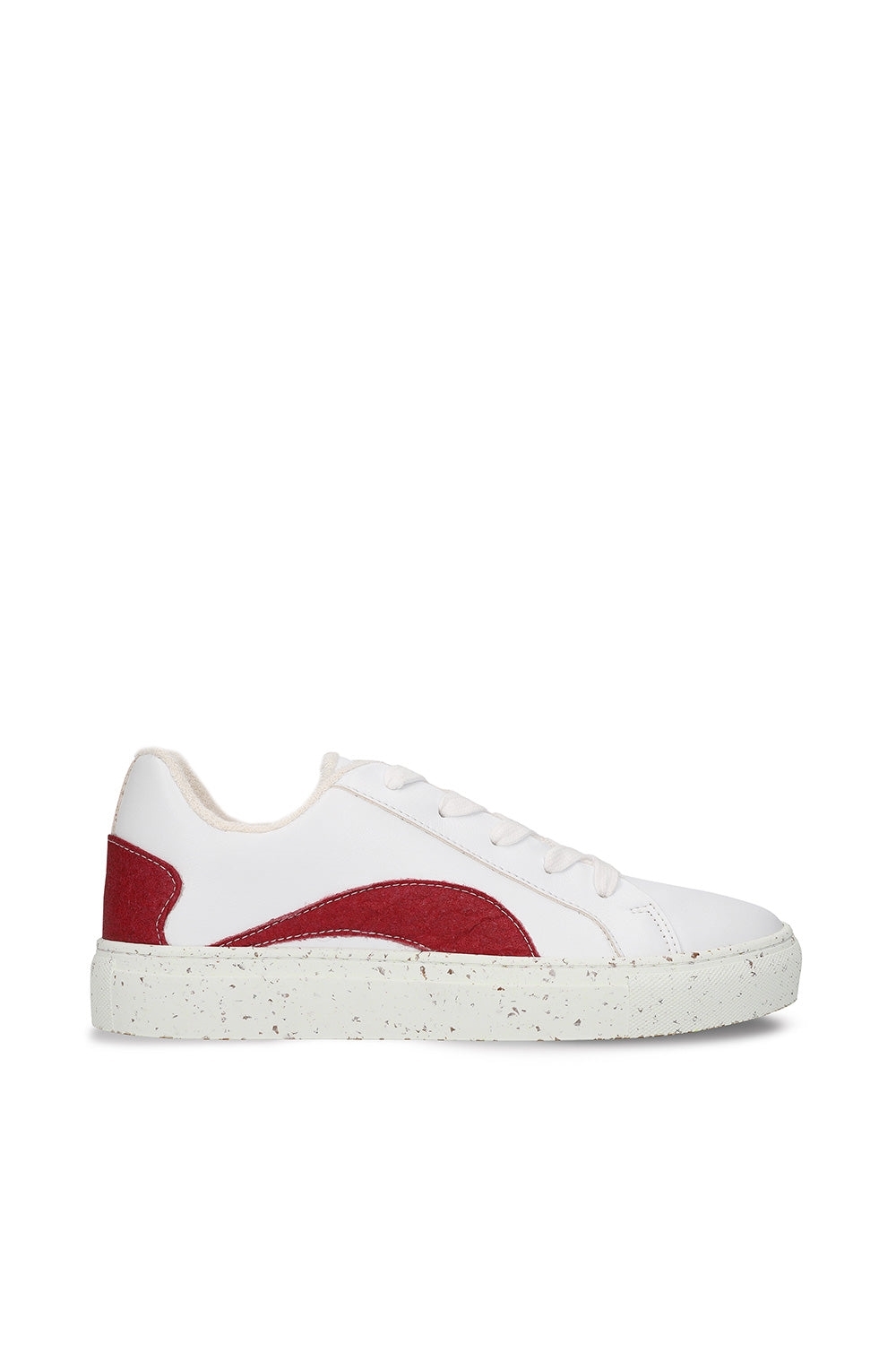 NAE mannen vegan Sneakers Berlin Wit/Rood