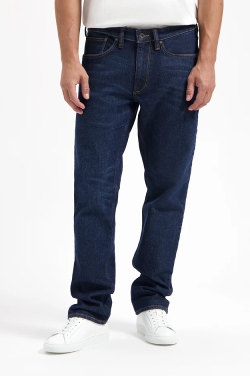 Kuyichi mannen vegan Jeans Scott Regular Basic Blauw