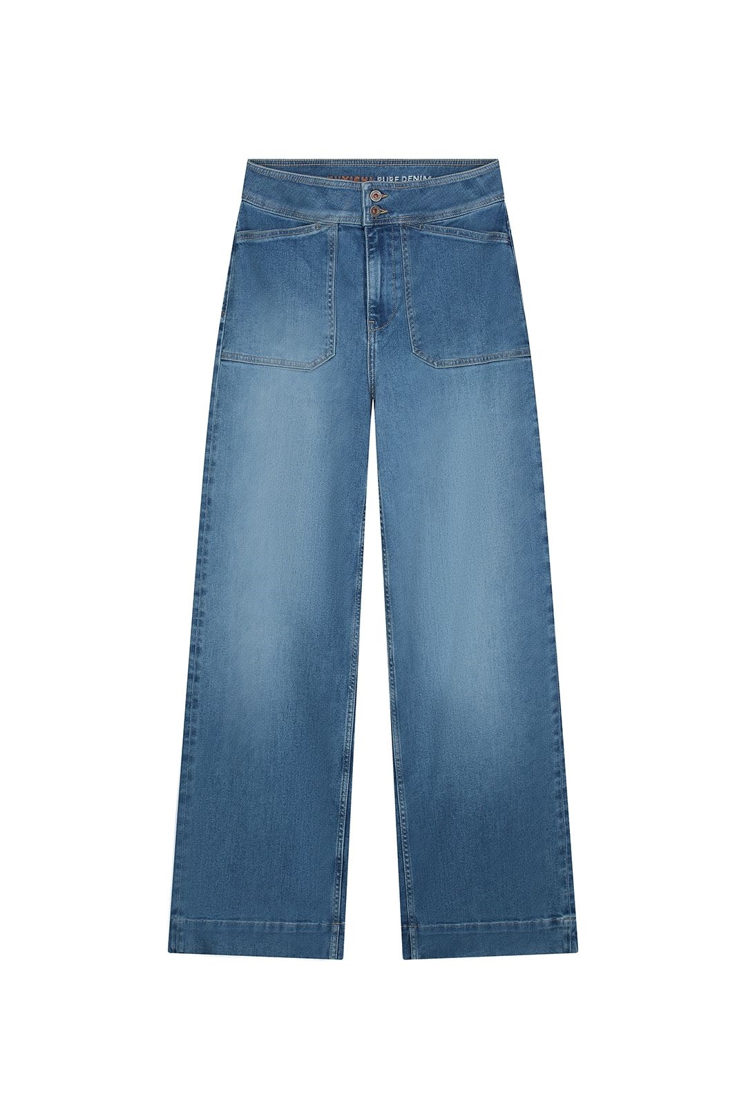 Kuyichi  Jeans Worker Farrah Ocala Blauw