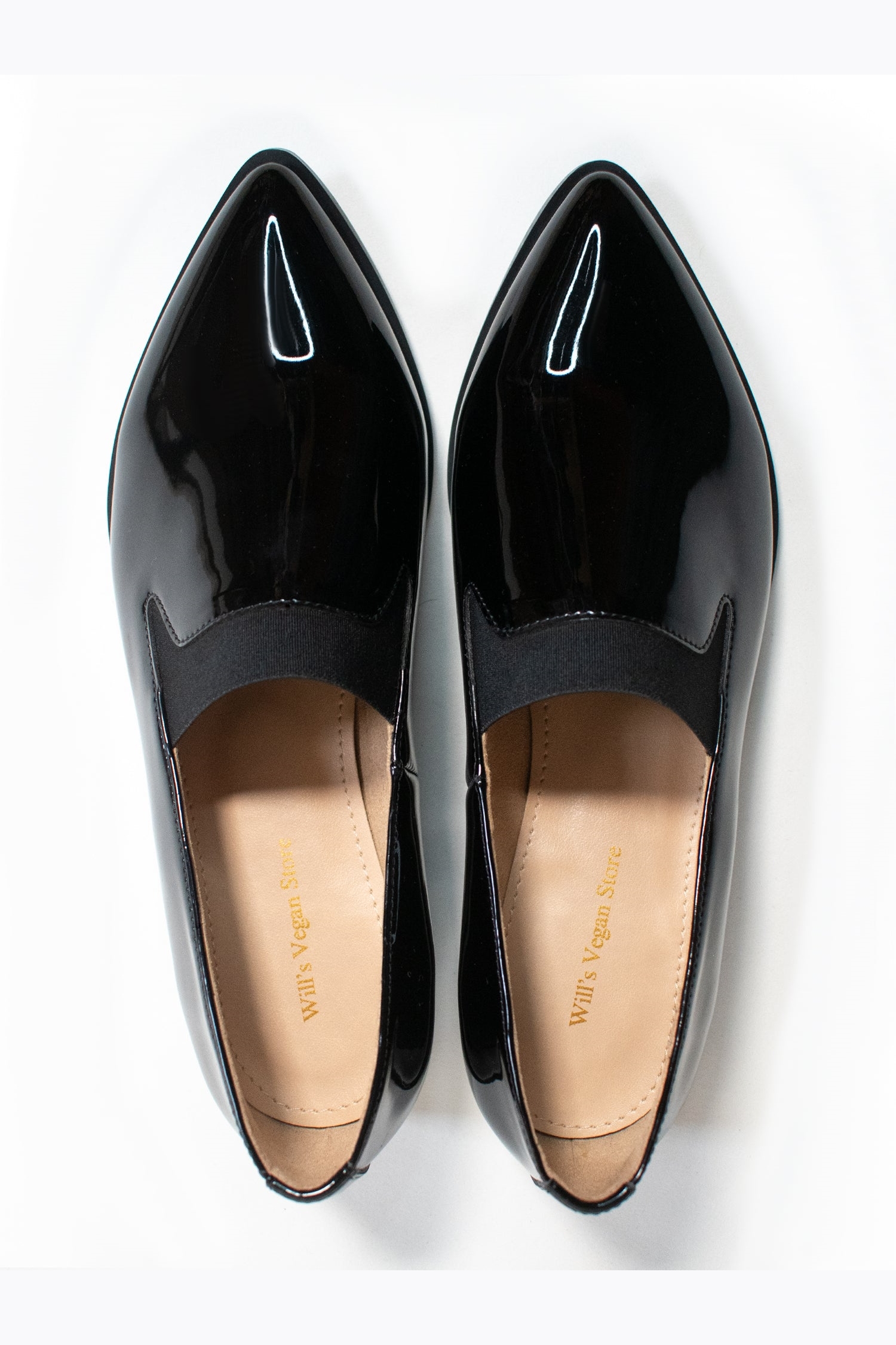 Will's Vegan Store  Derby Loafers Lakzwart