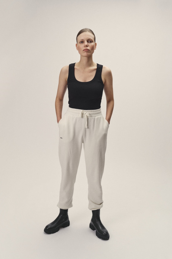 WOTE  Joggingbroek Gebroken Wit