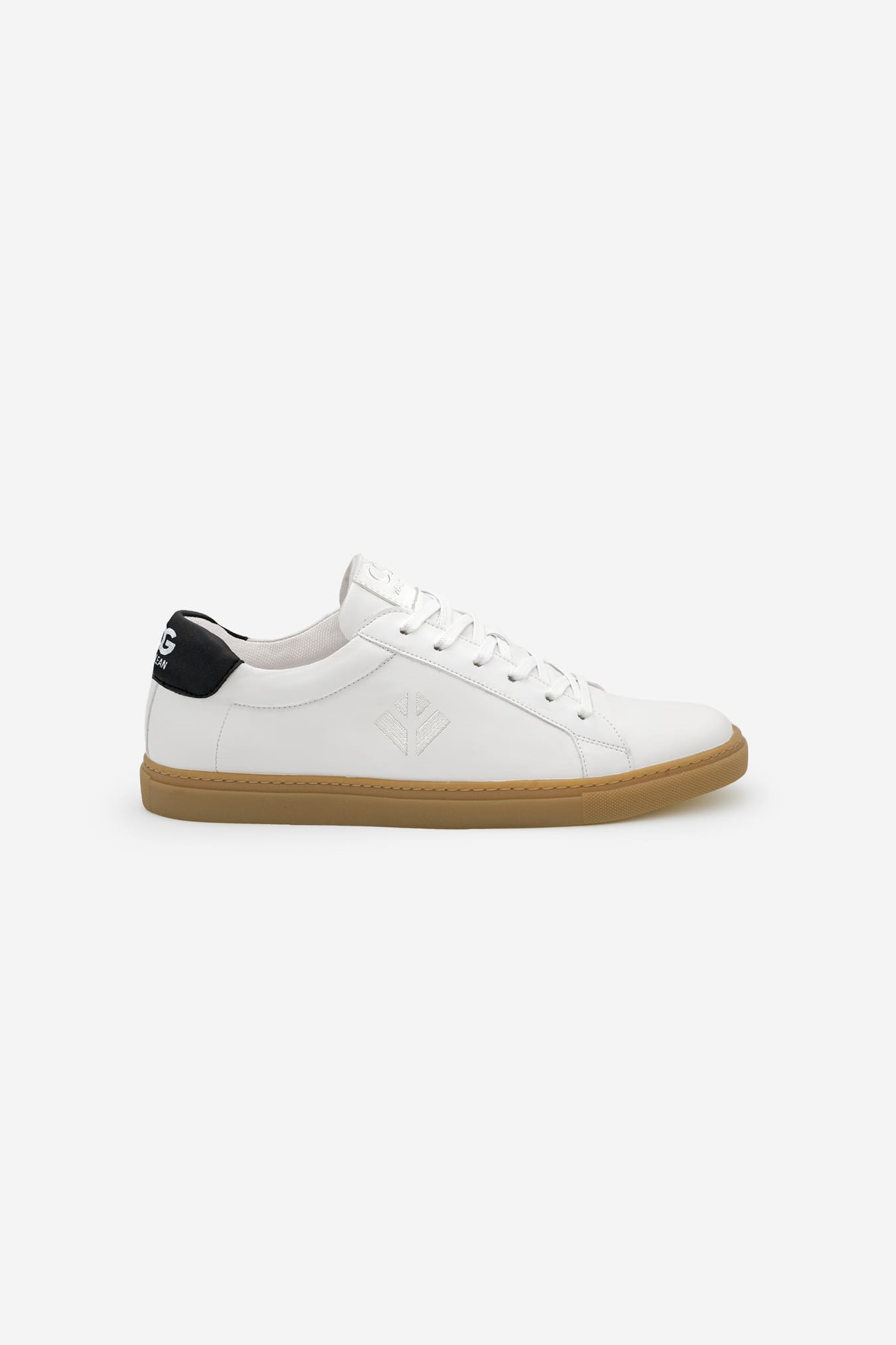 COG mannen vegan Sneakers Winton Wit Zwart