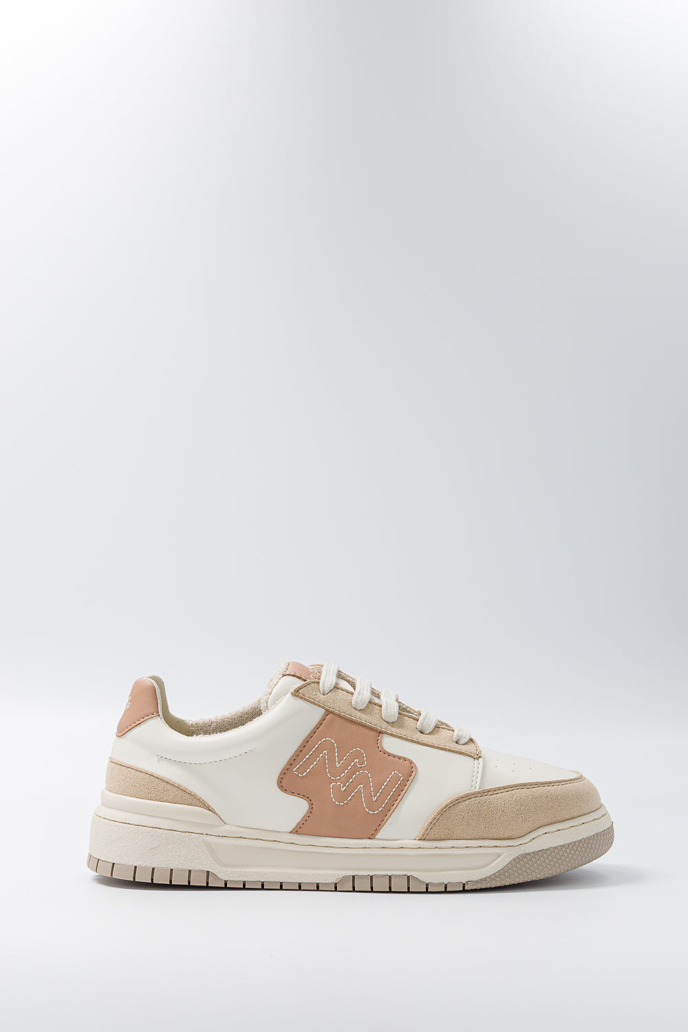Mood Walk mannen vegan Sneakers Dromen Groot Cafe Latte