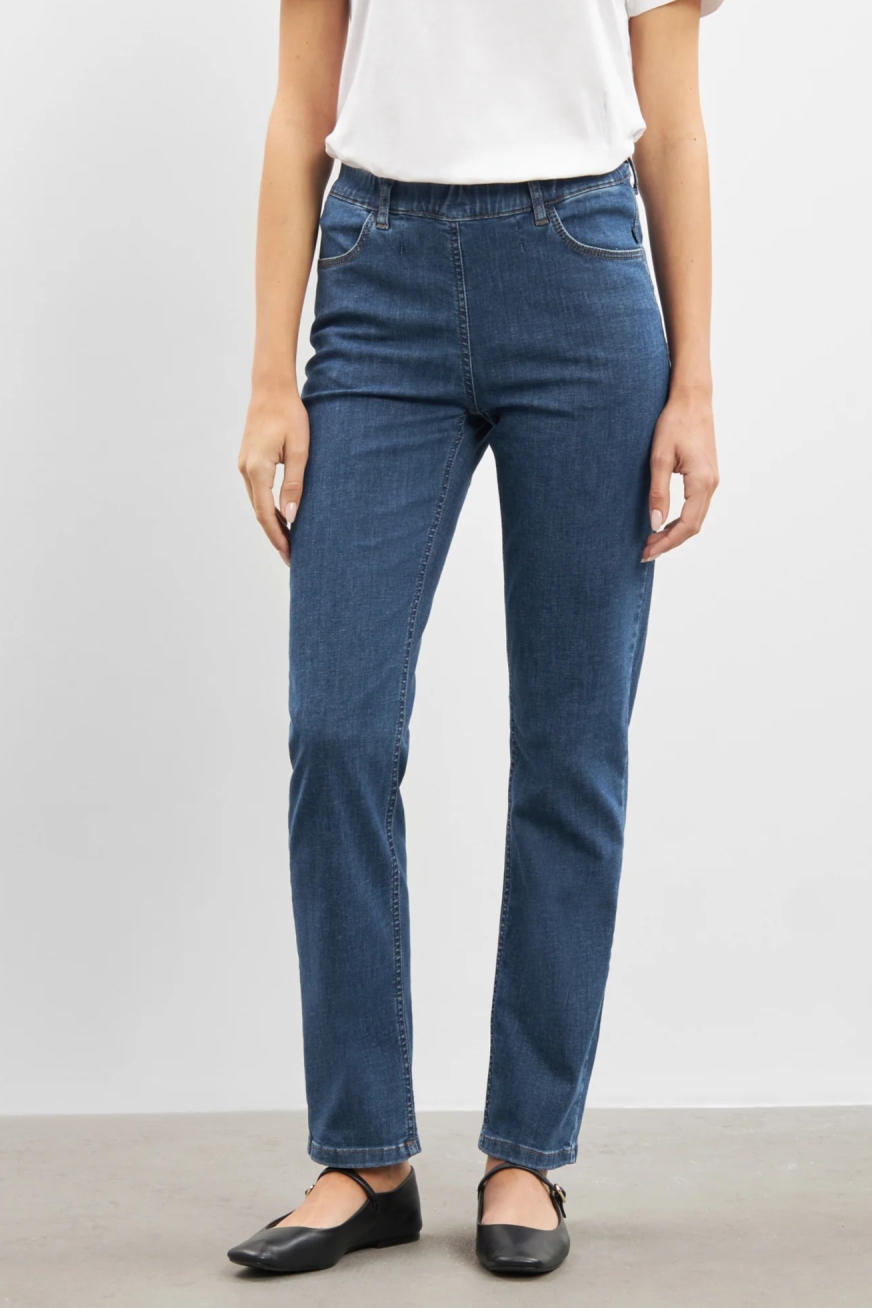 LAURIE  Jeans Kelly Regular Sl Blauw Denim