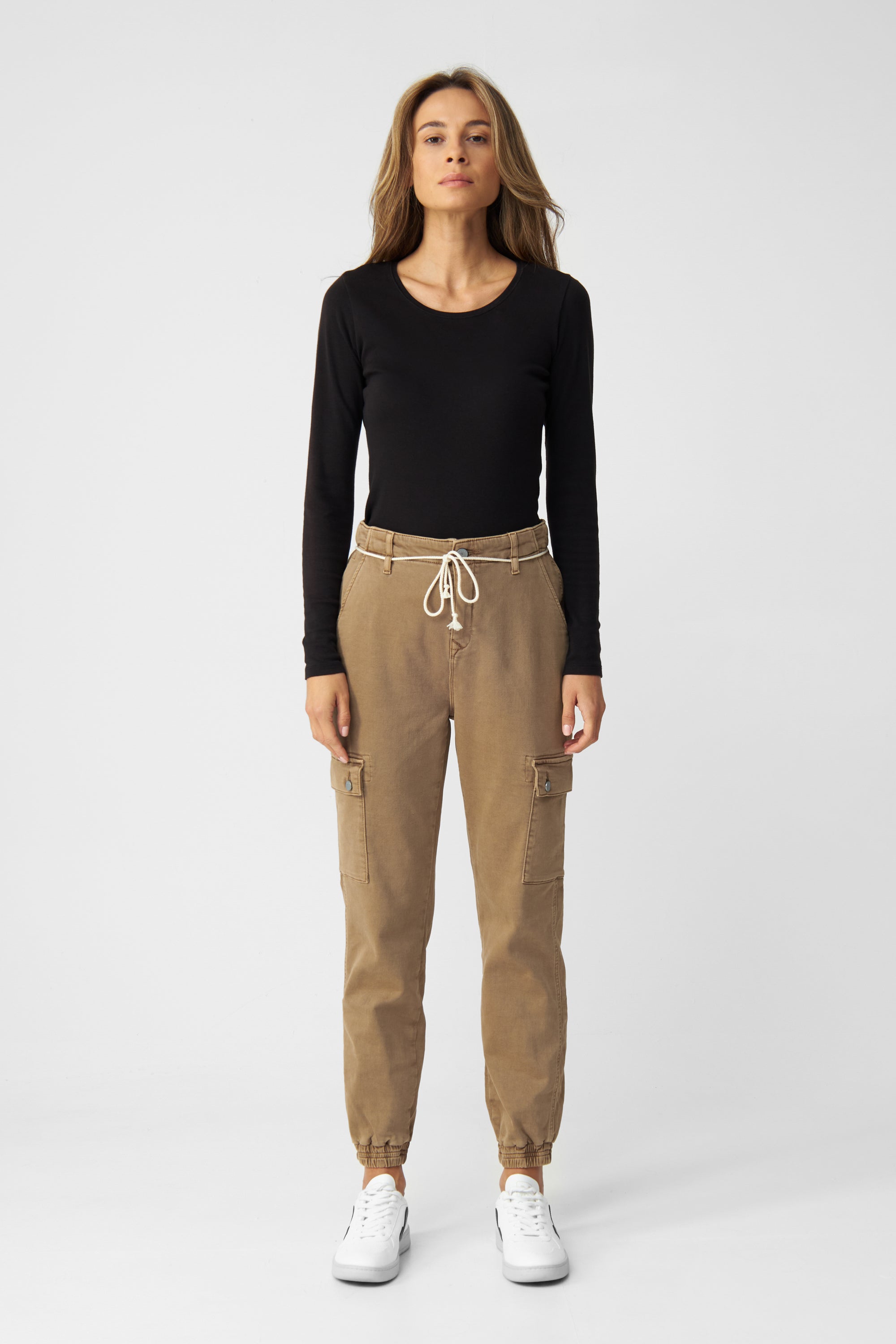 Dawn  Denim Cargo Sunshine Licht Kameel