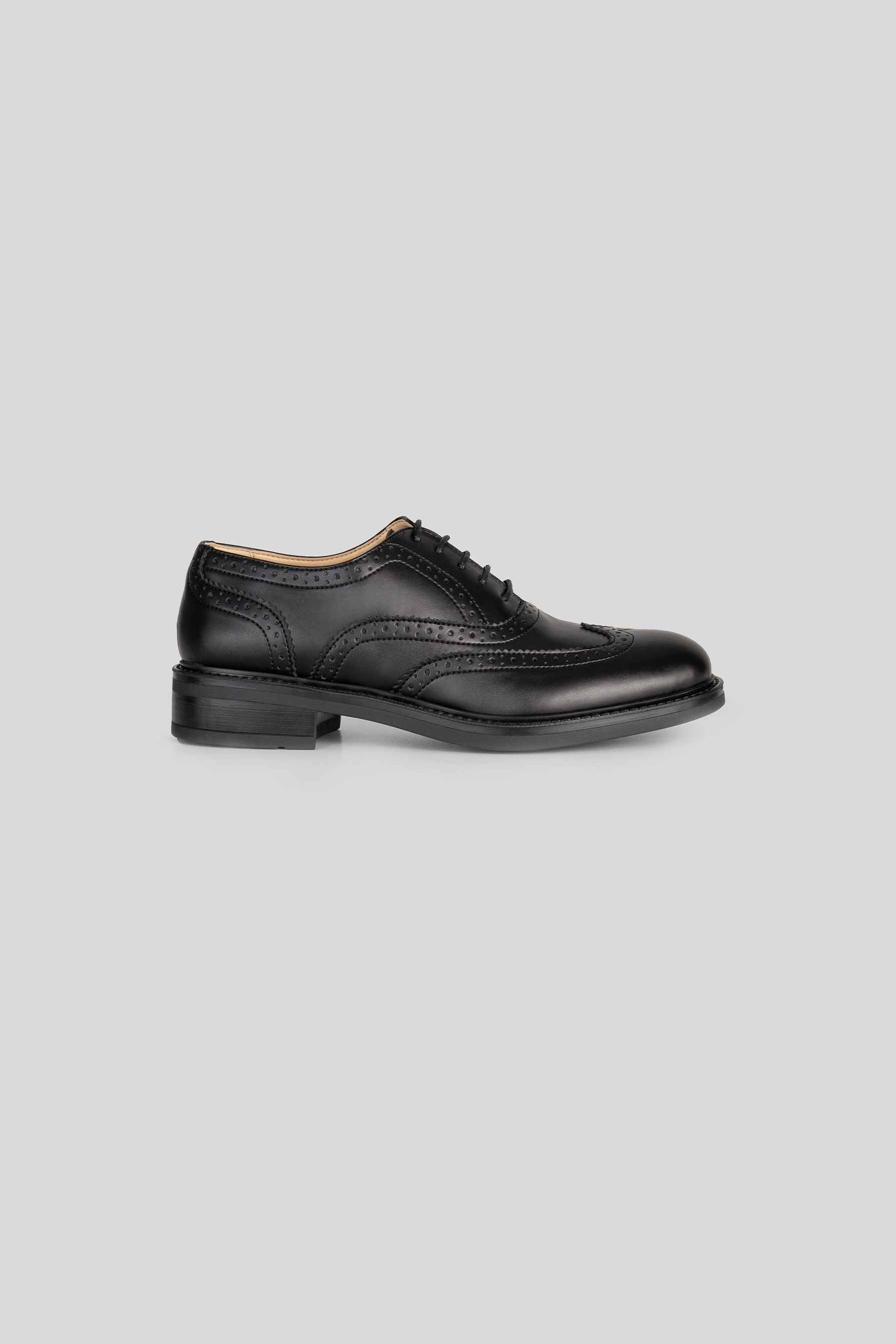 Solari Milano  Oxford-Brogue Zwart