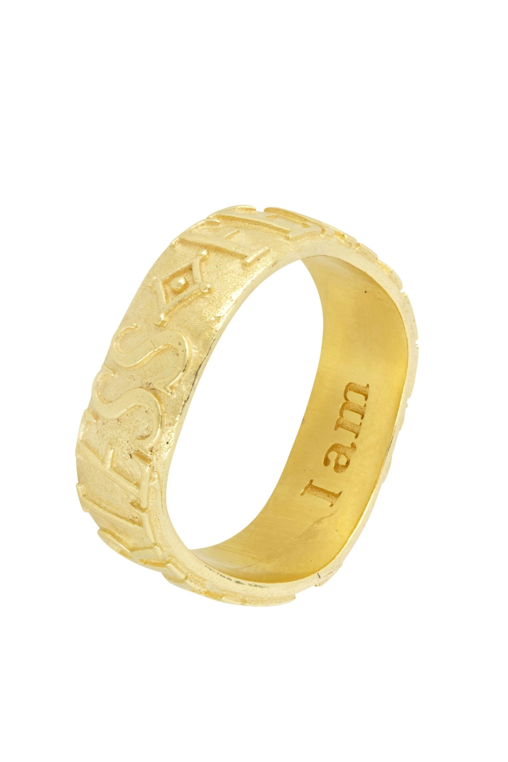Loft and Daughter  Stapelring Fearless Affirmation Goud