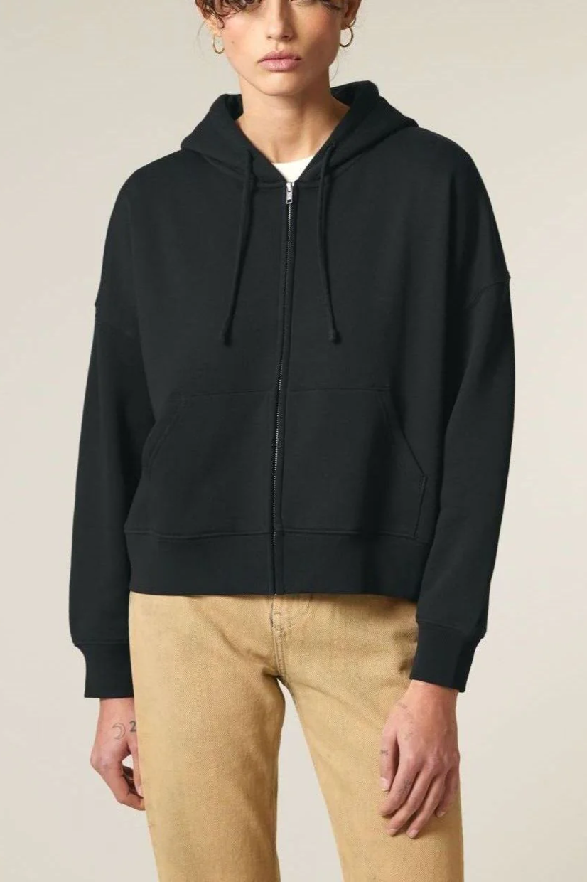 UNIPOLAR  Zip Hoodie Idai Zwart