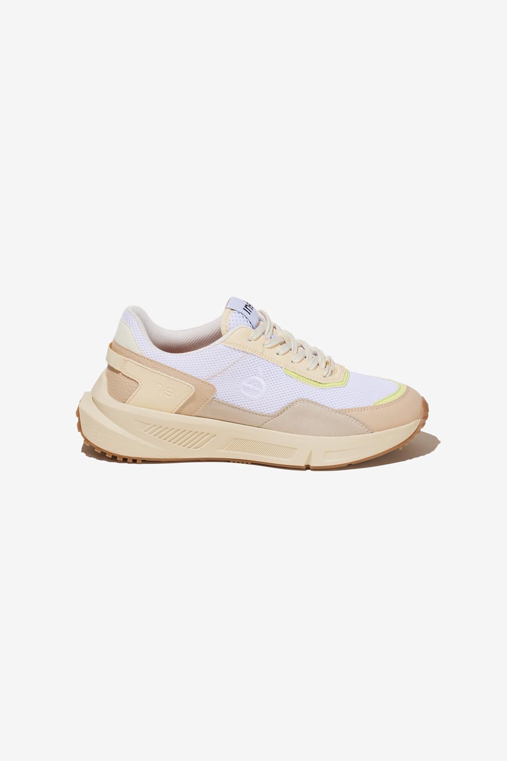 InÃ© mannen vegan Sneakers Vibes CrÃ¨me & Citroen