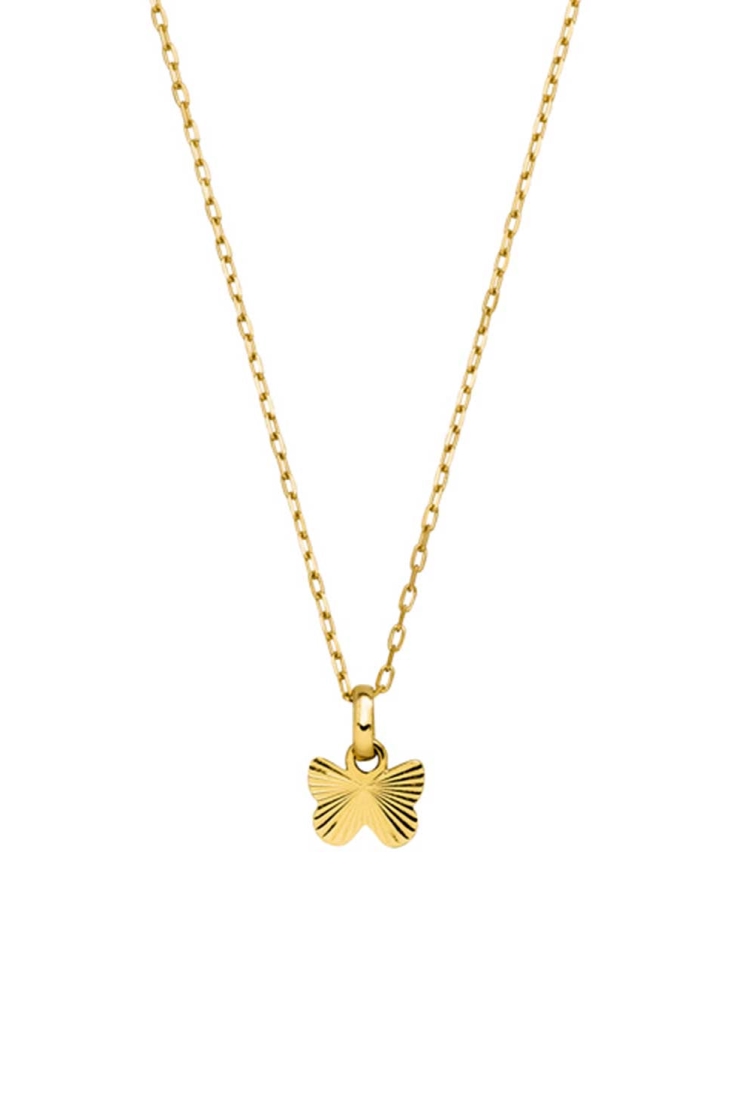 Dear Darling Berlin  Ketting Baby Butterfly 14k Echt Goud