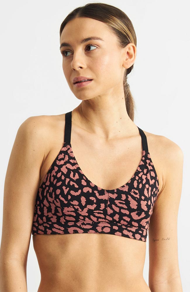 Junsele soft bra Leopard