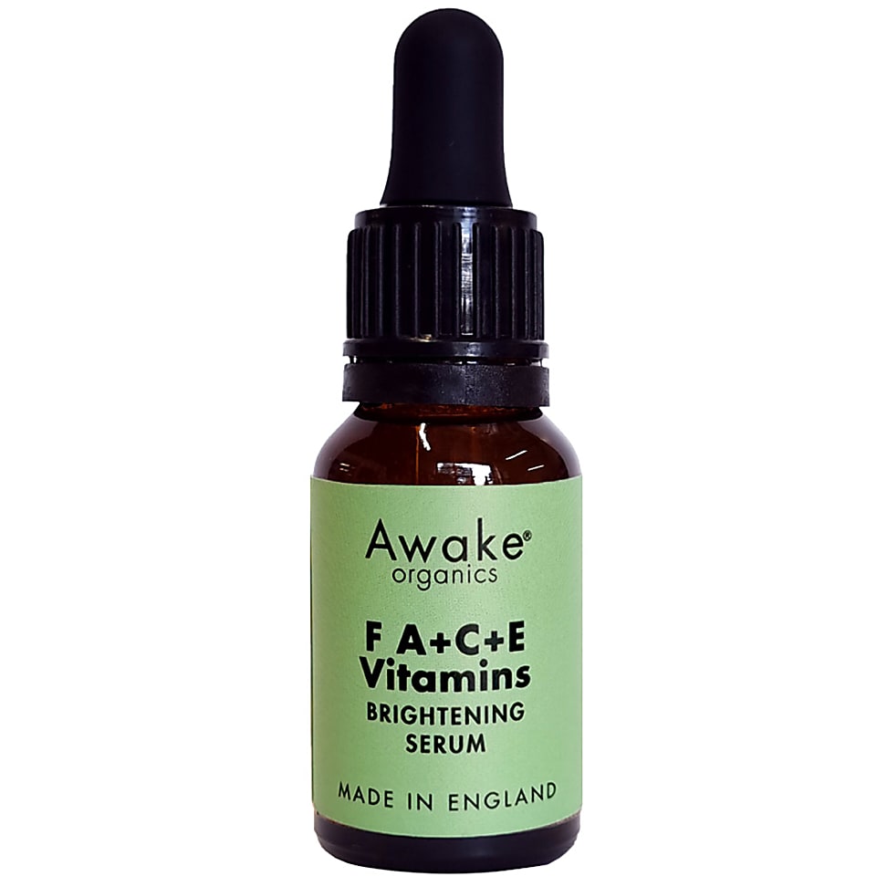 Awake Organics F A+C+E Vitamins Brightening Serum Travel Size
