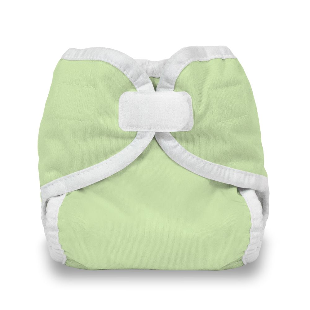 Thirsties Diaper Cover - Celery groen - NB (2-4.5 kilo) - Klittenband