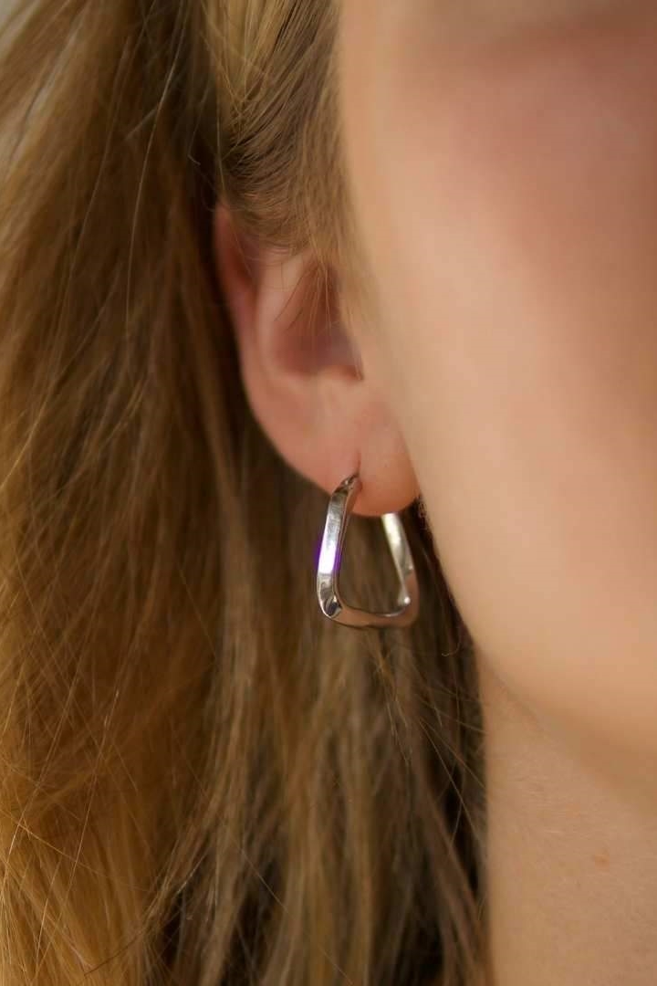 Bound Studios  Oorbellen Bailey Gerecycled Zilver
