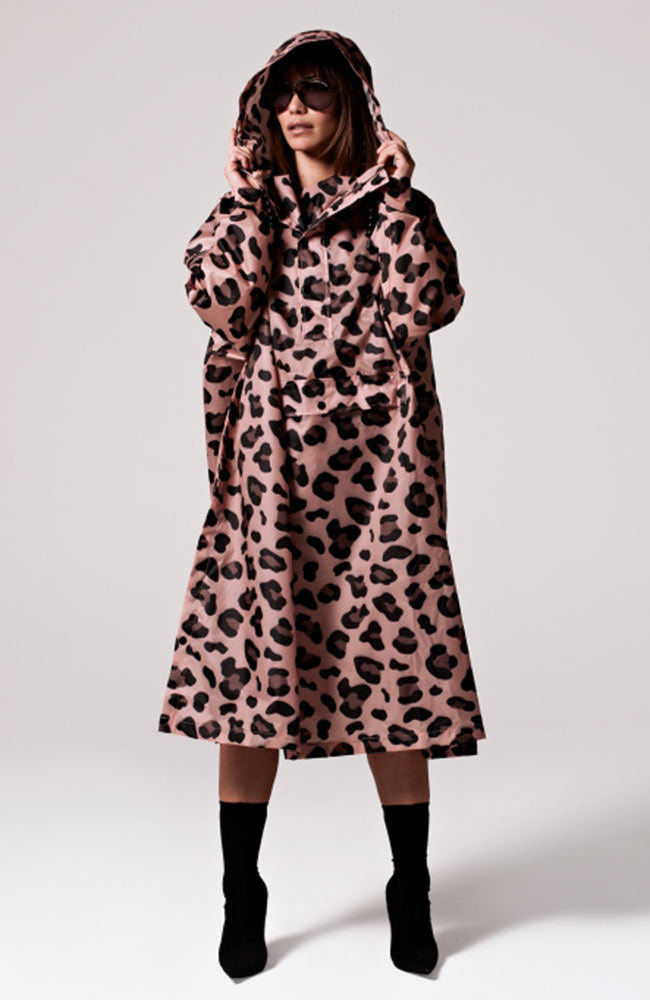 Rainkiss  Poncho Roze Panter