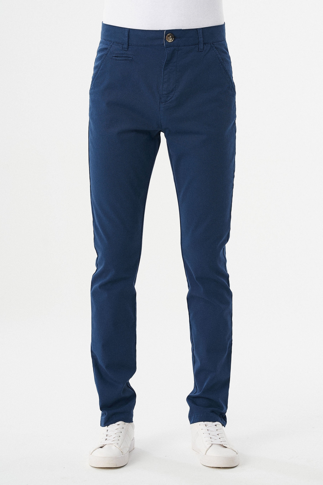 ORGANICATION mannen vegan Chino Donkerblauw