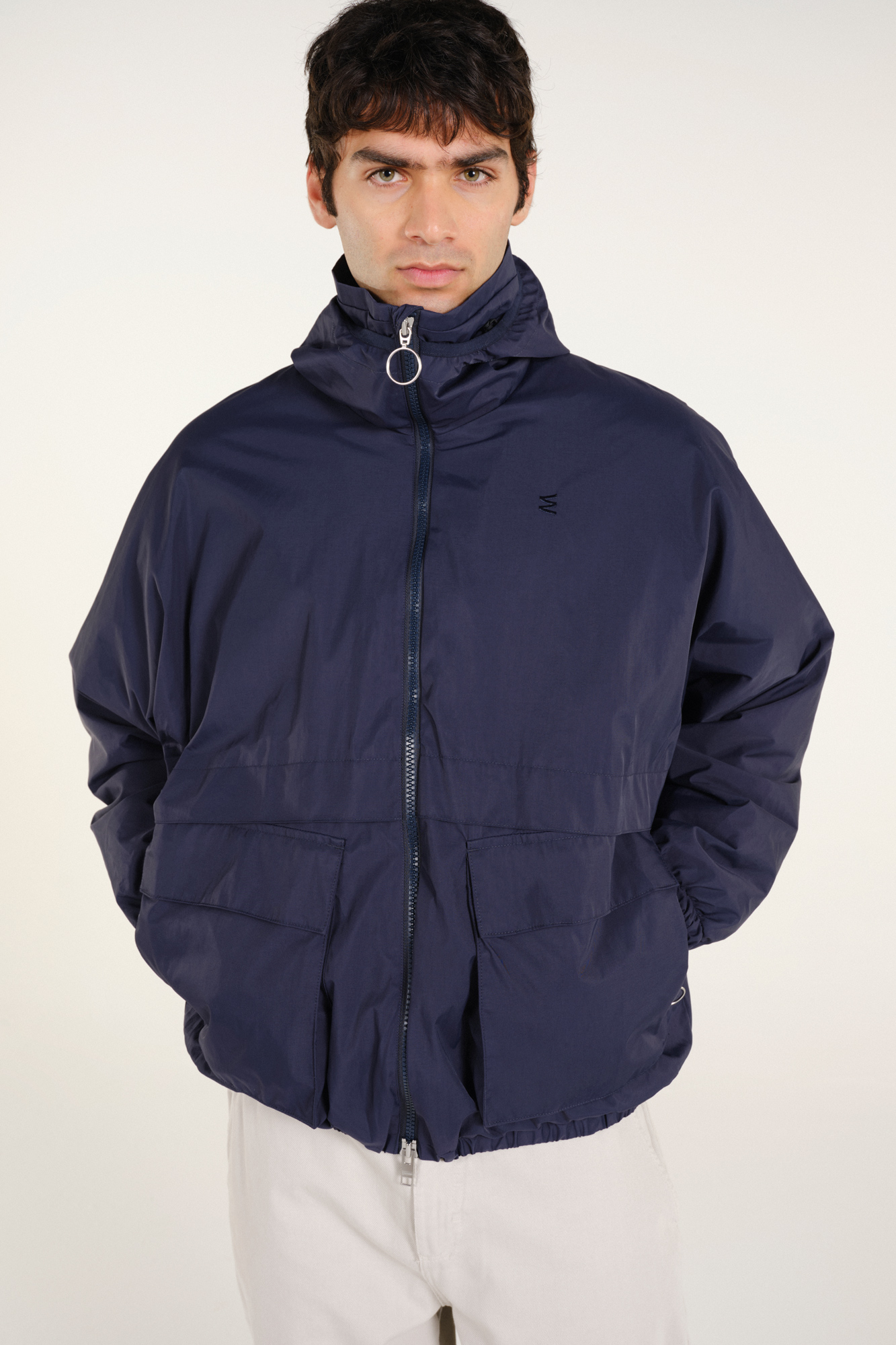Embassy of Bricks and Logs mannen vegan Jas Skipton Faded Navy