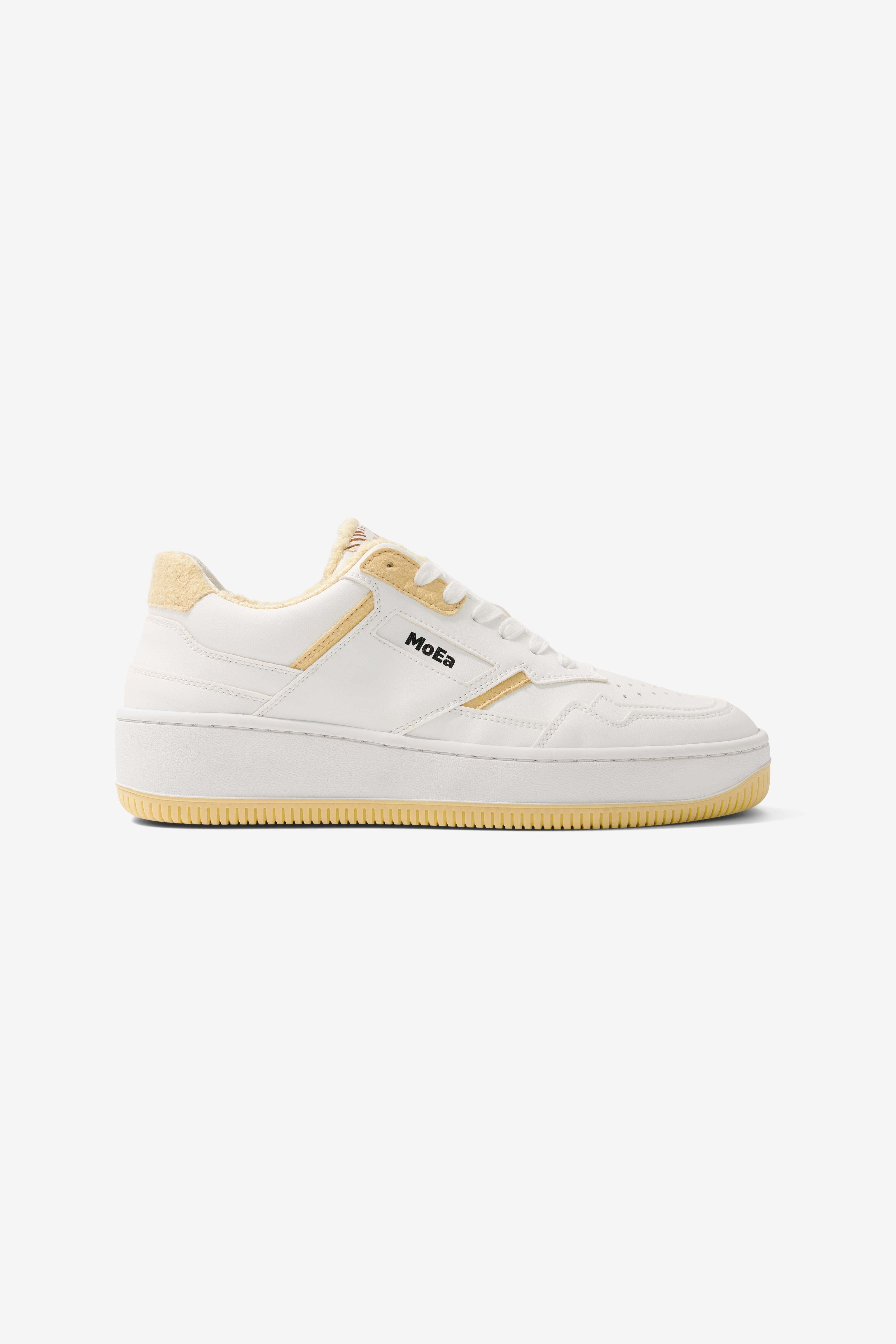 MoEa mannen vegan Gen1 Sneakers Ananas Lichtgeel
