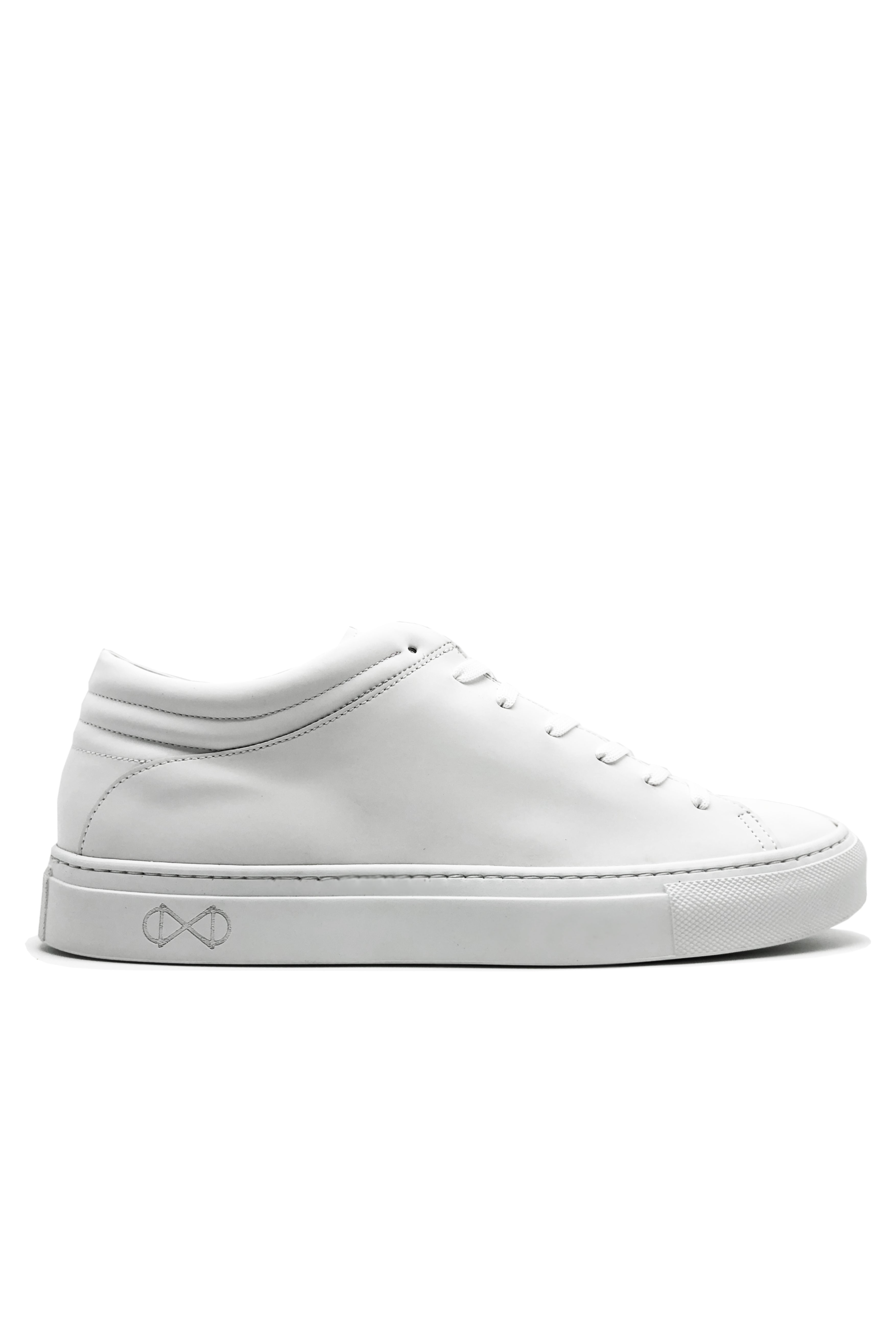 nat-2 mannen vegan Sneakers Sleek Laag Wit Reflecterend