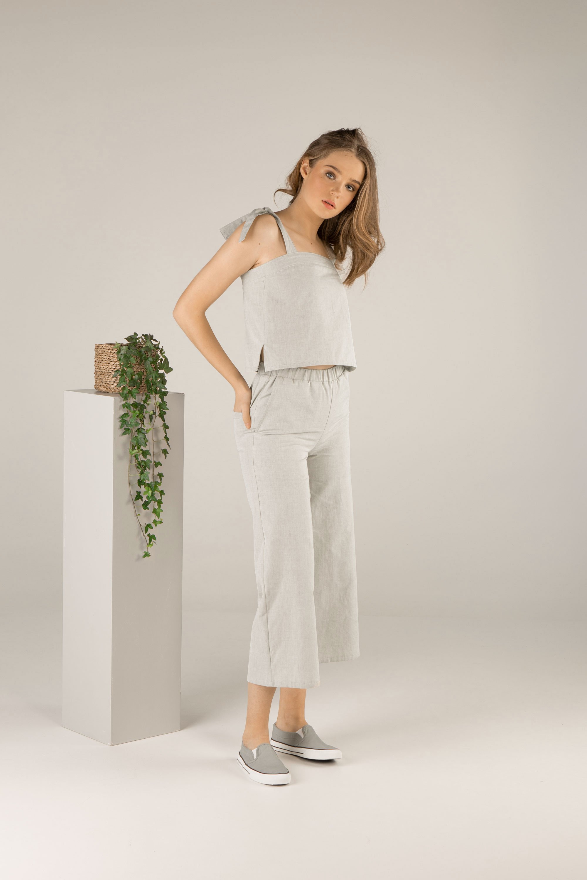 TAWAST  Culottes Forest Whispers Light Sage