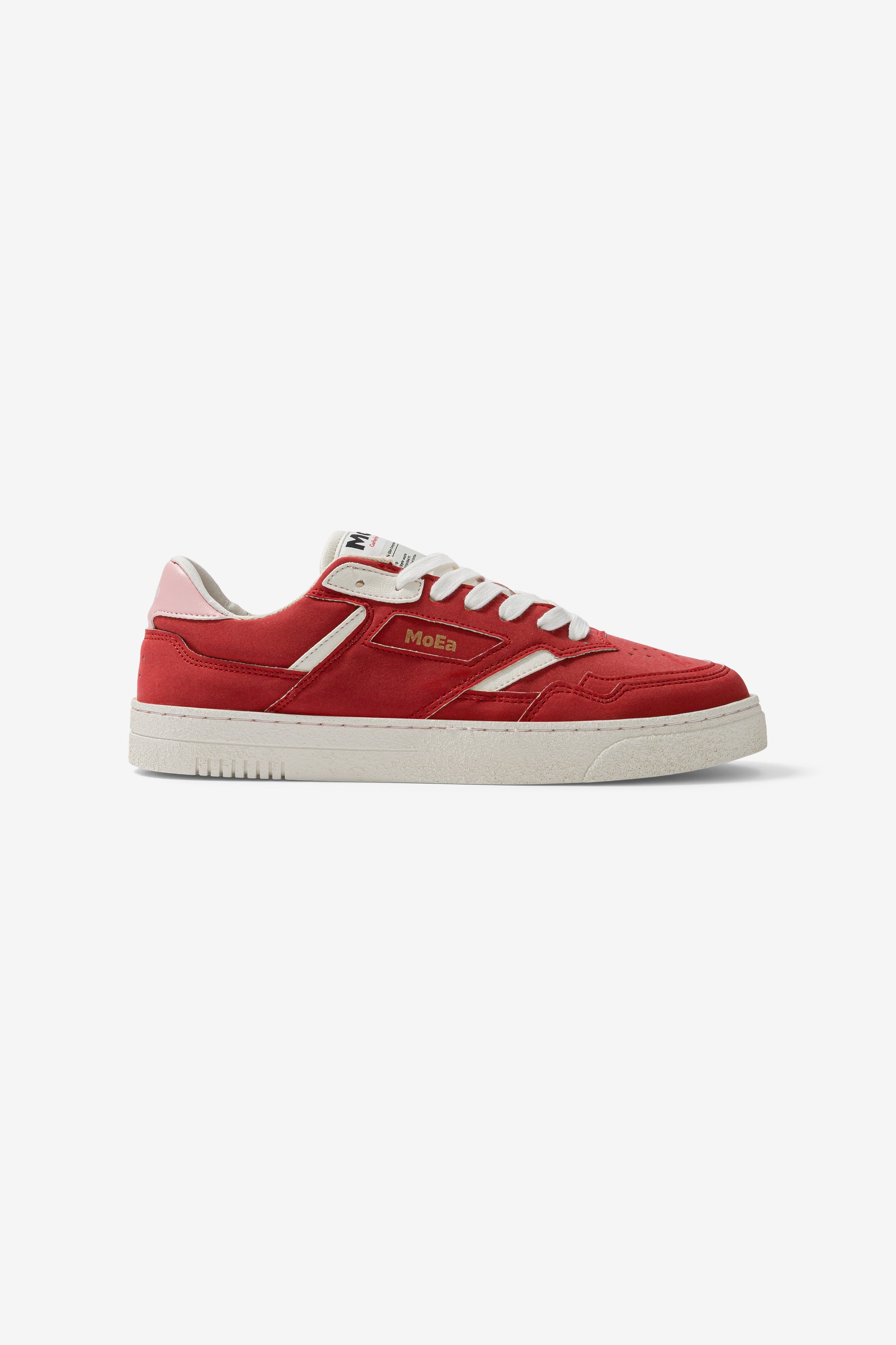 MoEa mannen vegan Sneakers Gen9 Appelrood & Roze